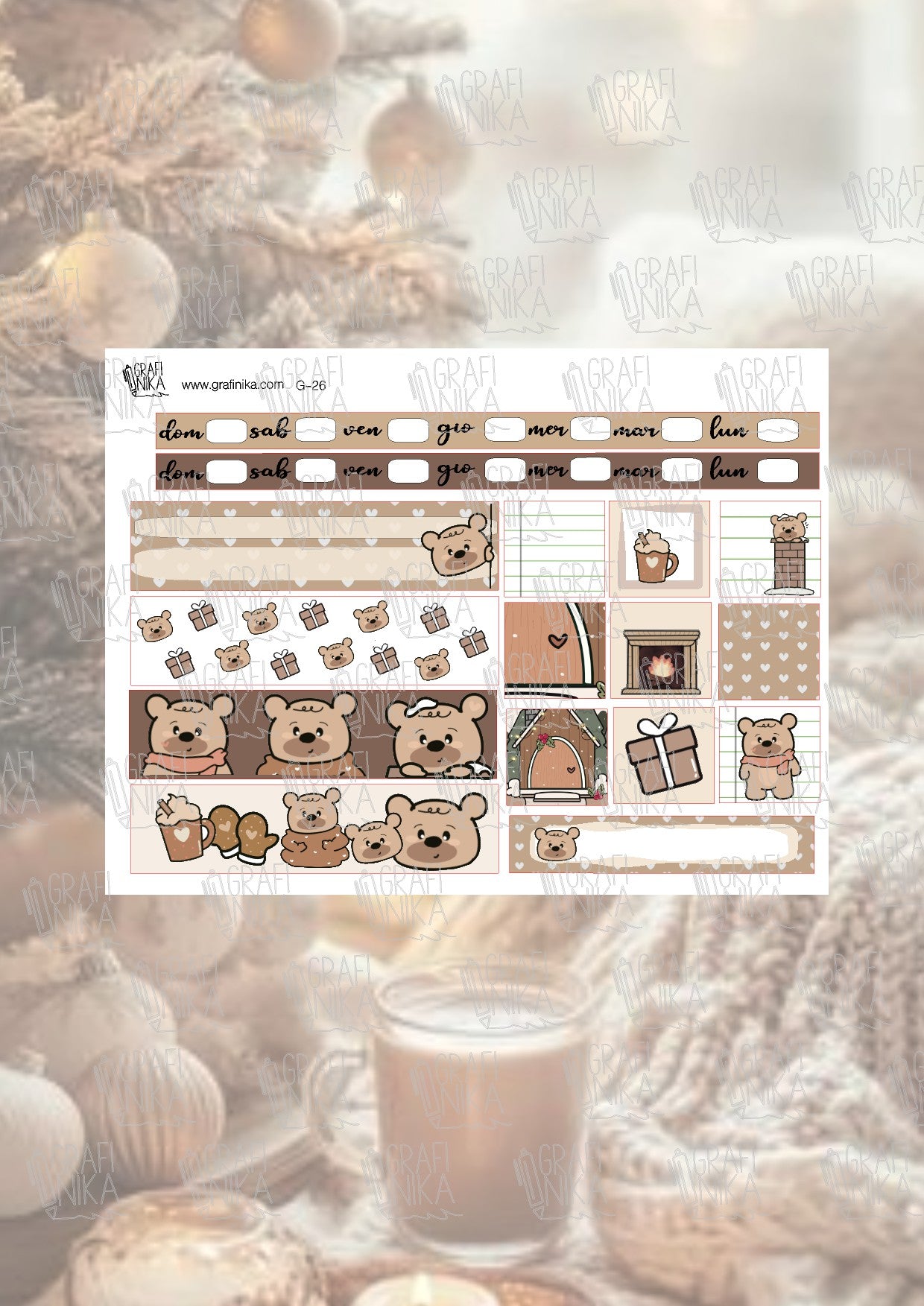 G26 - Cozy time with Teddy Bear