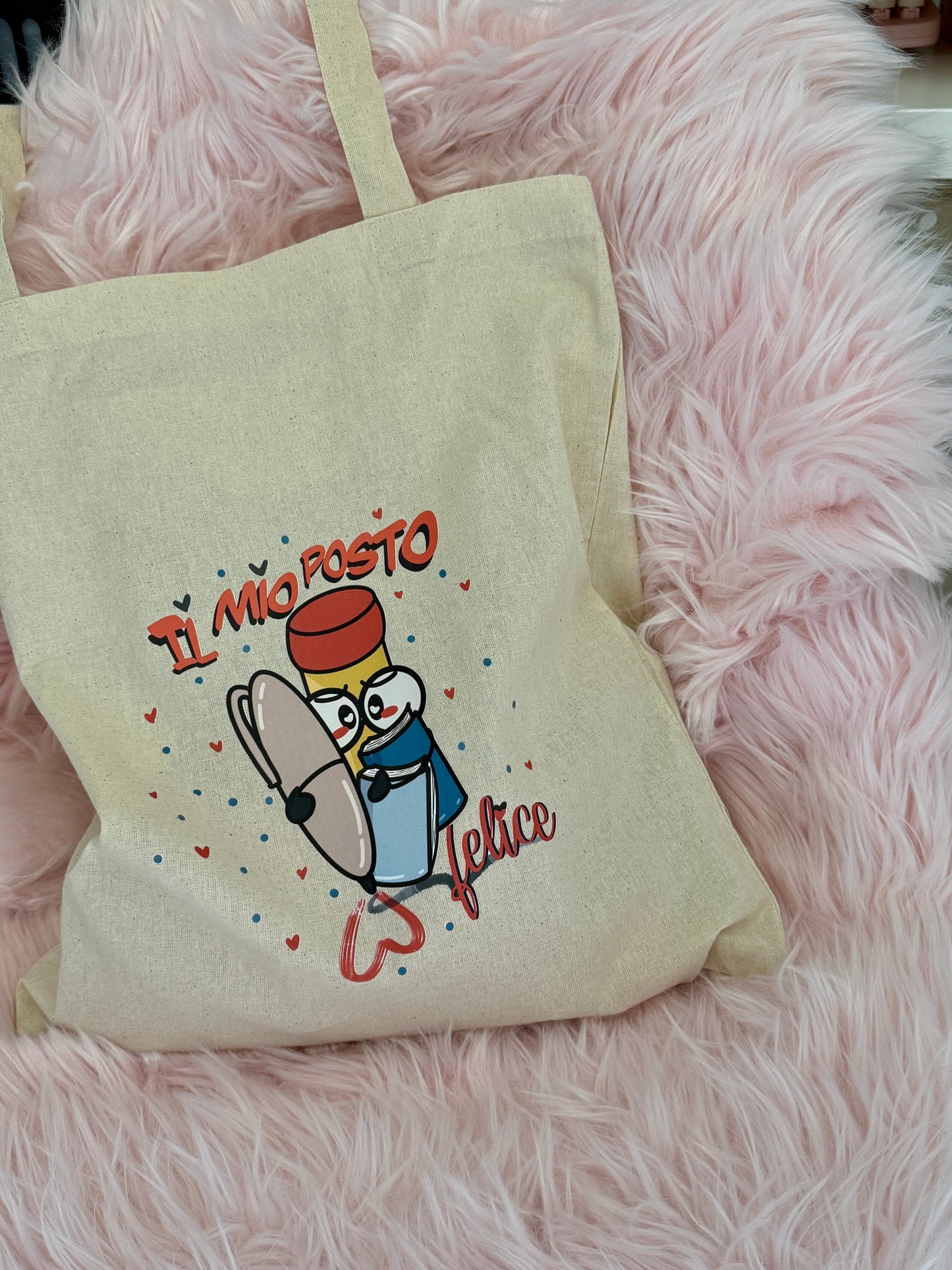 borsa personalizzata con grafica - Matitina