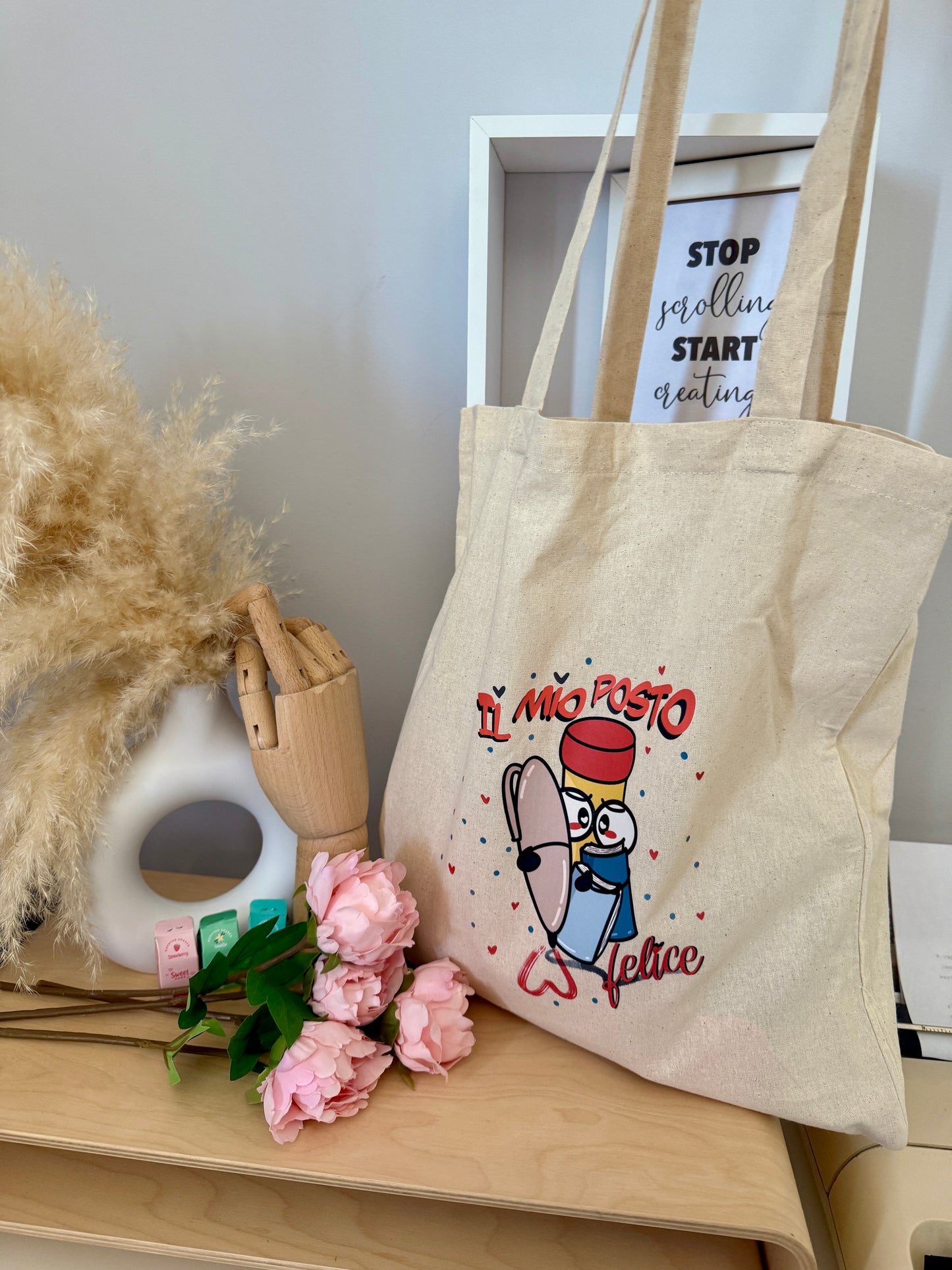 borsa personalizzata con grafica - Matitina