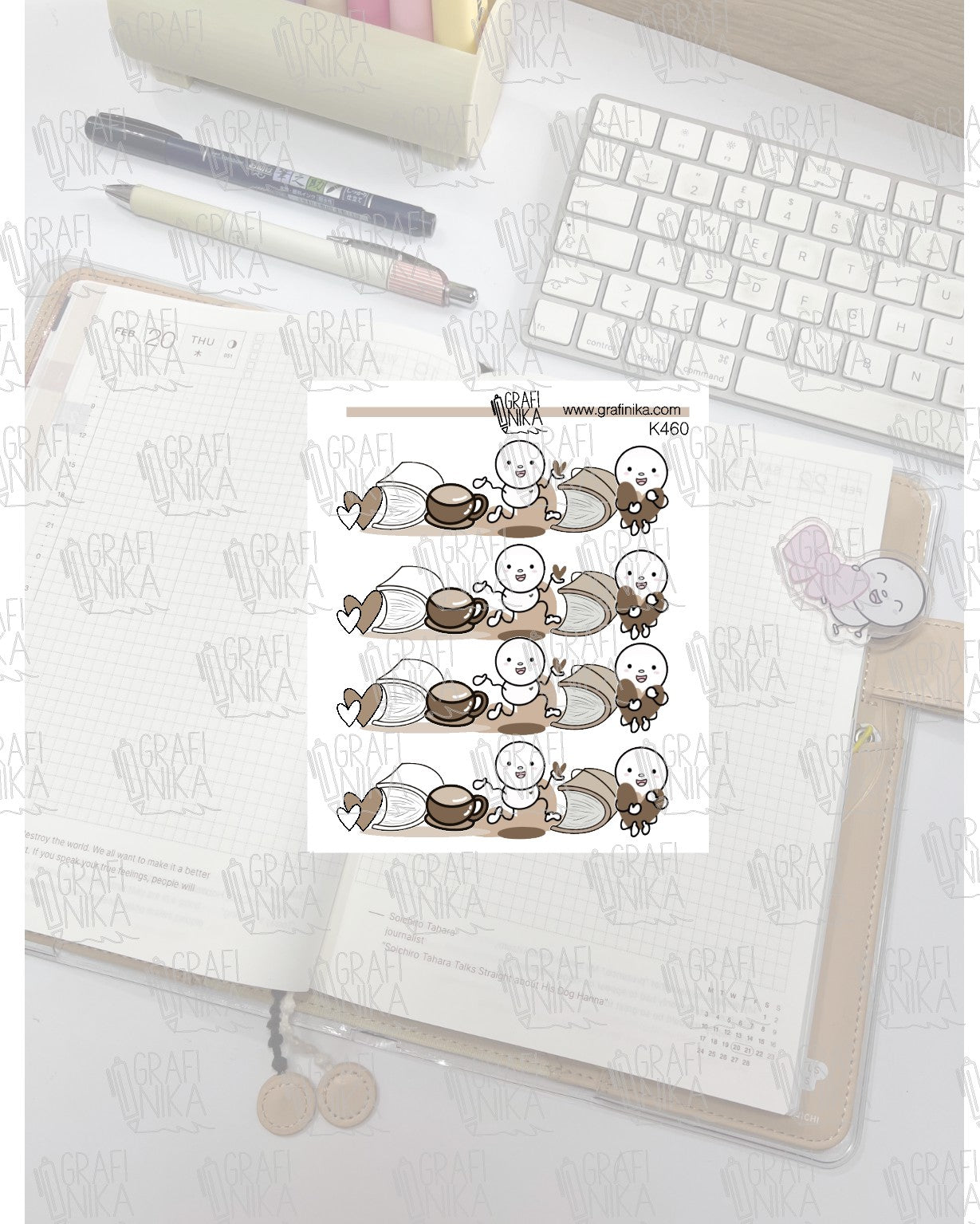 K460 - striscia decorativa Planner time Niko