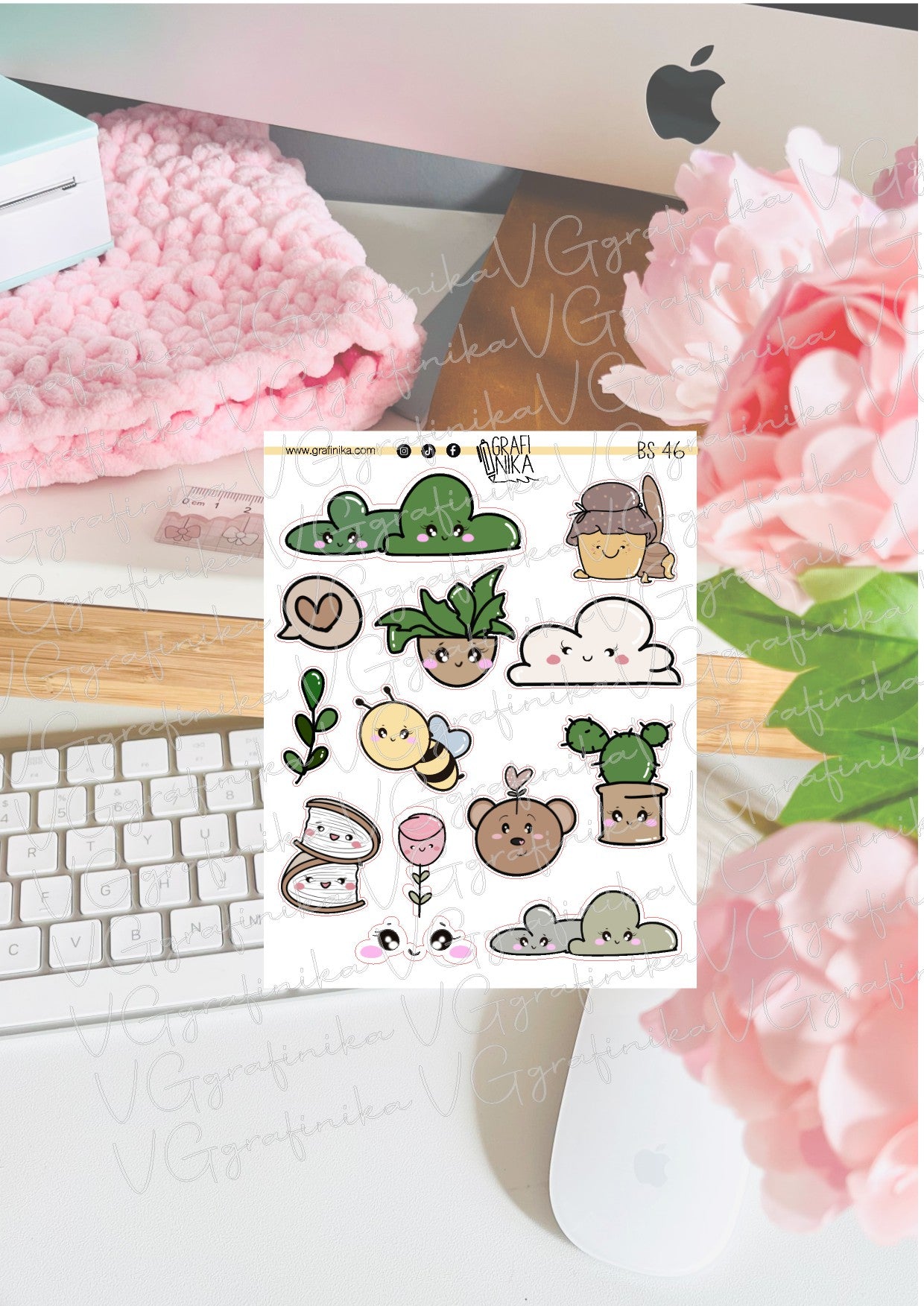 big stickers kawaii - 46