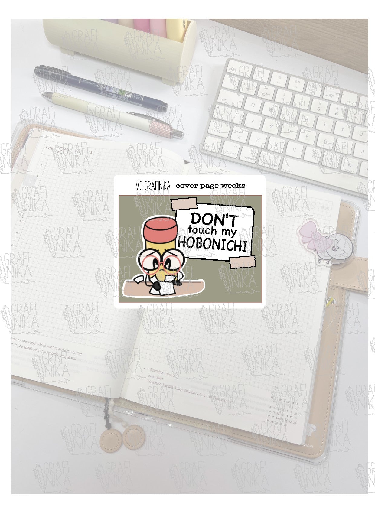 stickers per hobonchi - sweet pencil