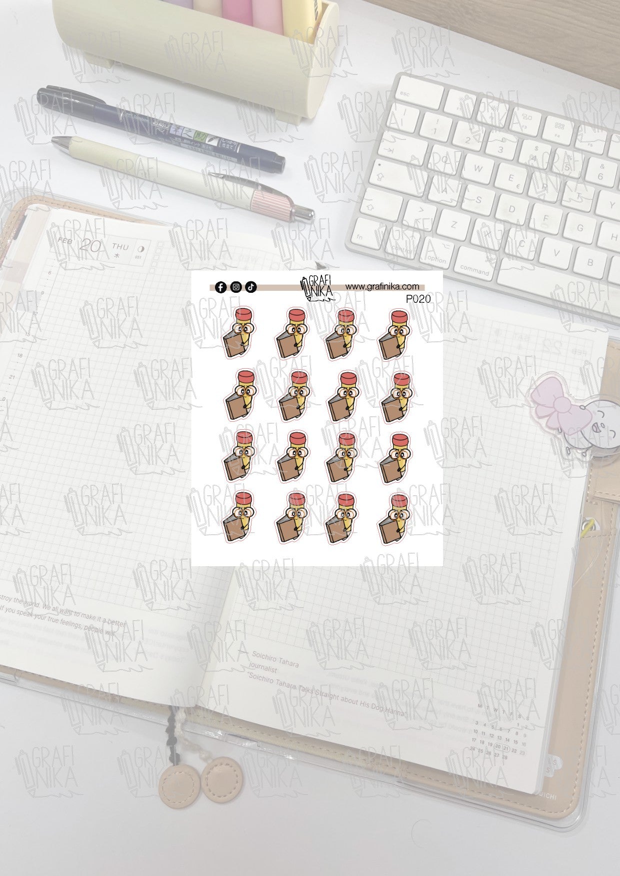 sweet pencil - P20 libro - plan - lettura