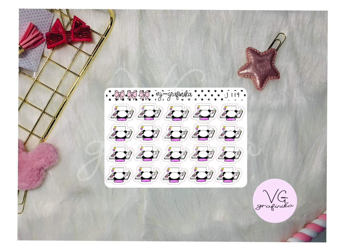 J-119 planner time bamboo