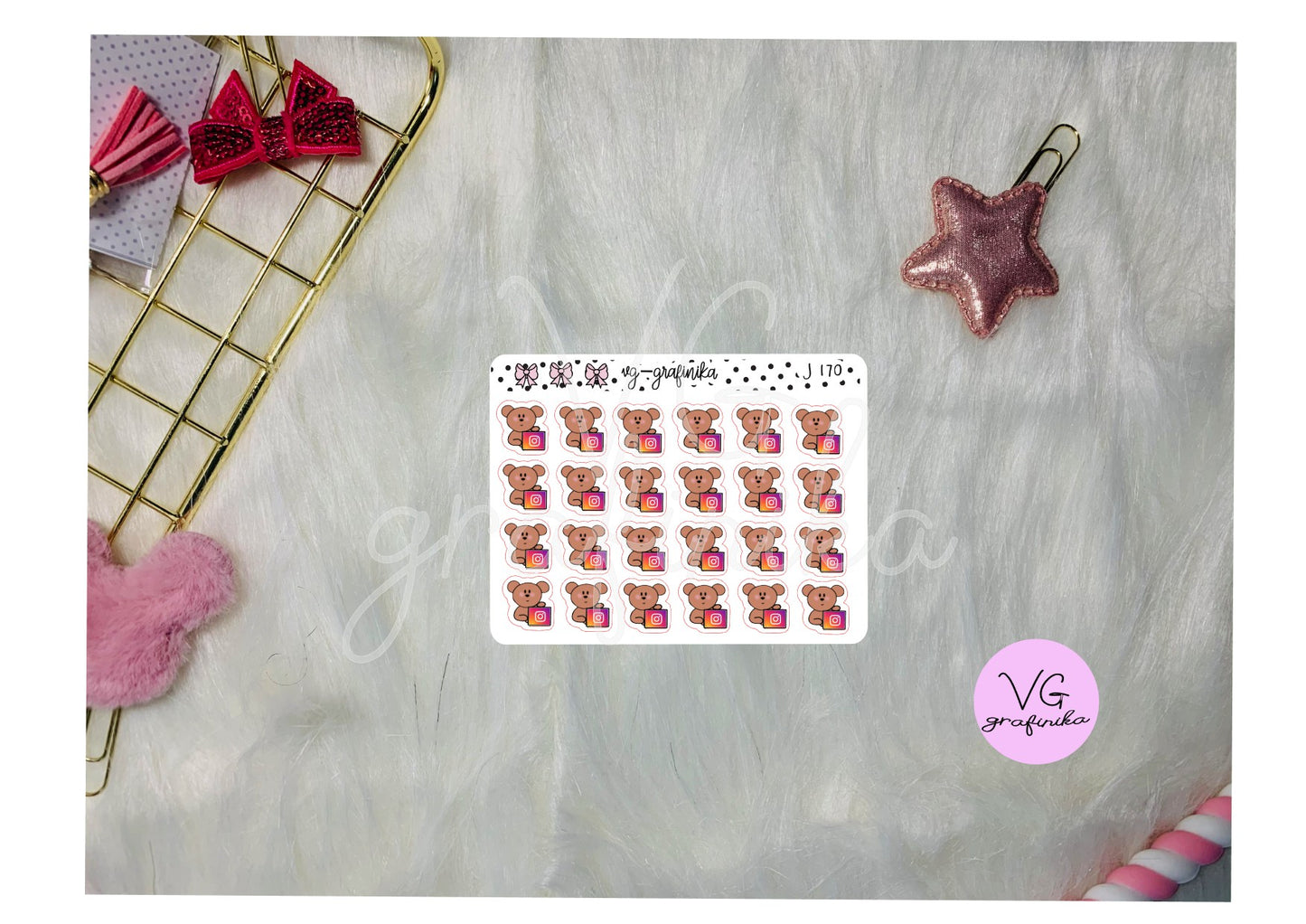 J-170 teddy icon instagram