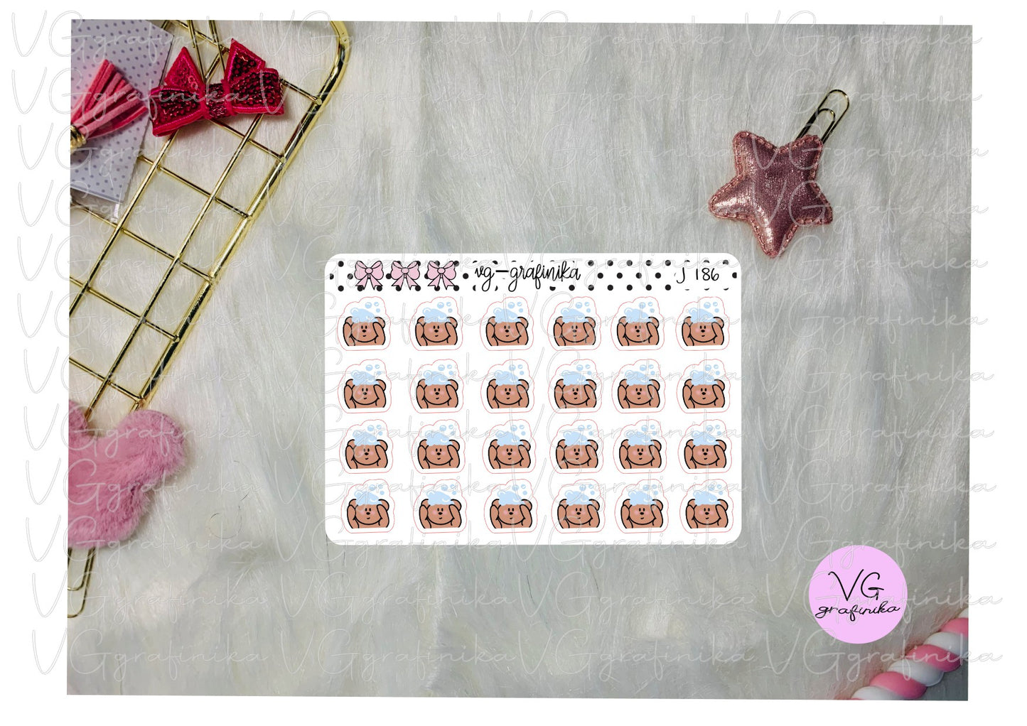 J 186 teddy shampoo - selfcare