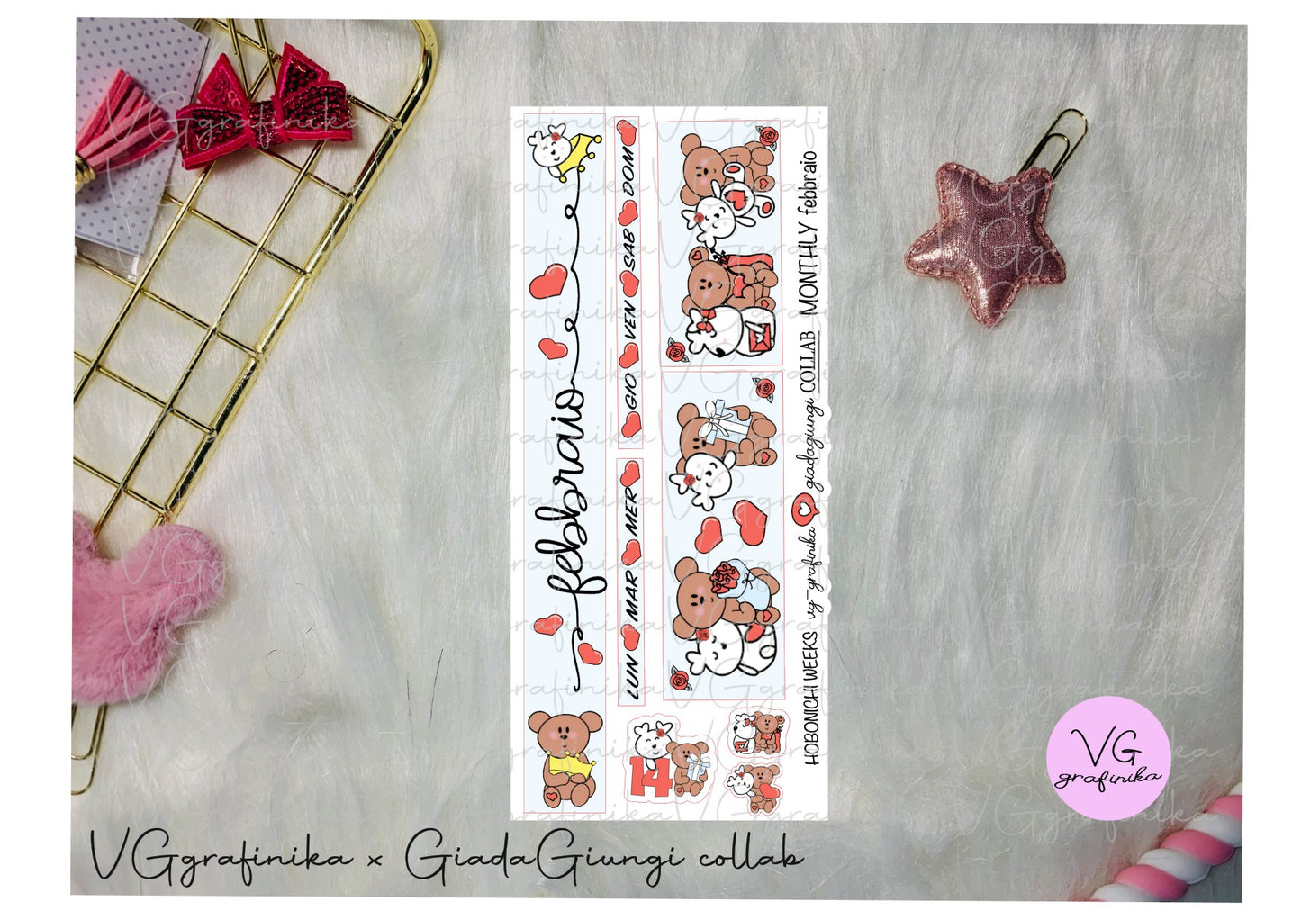 Monthly weeks collab Giada Giungi - febbraio