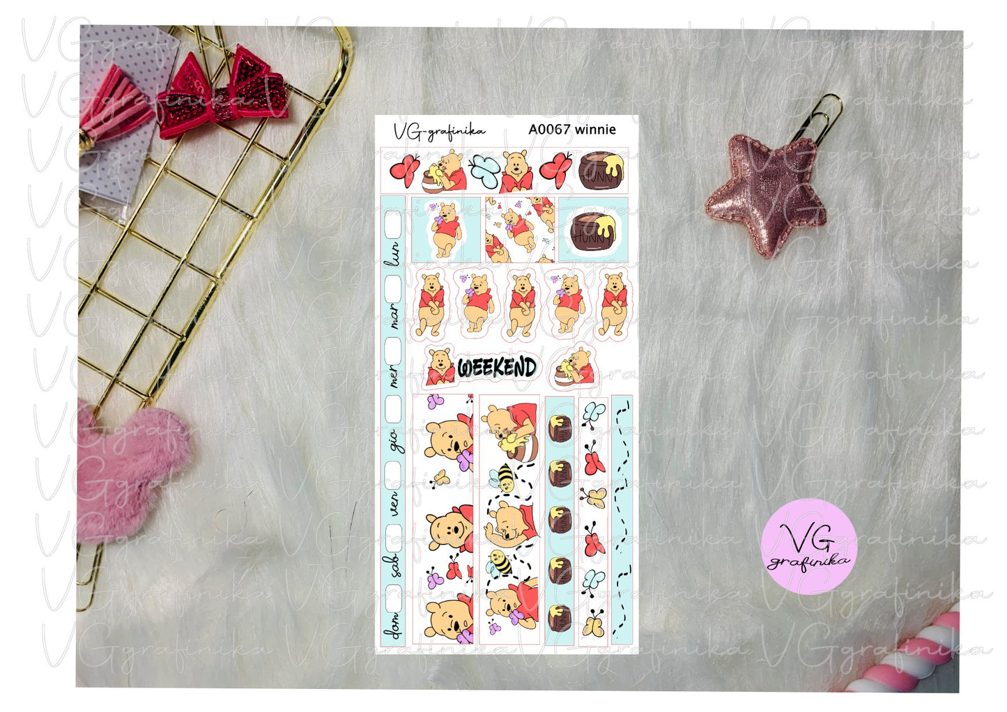 hobonichi weeks - A0067 sweet w.