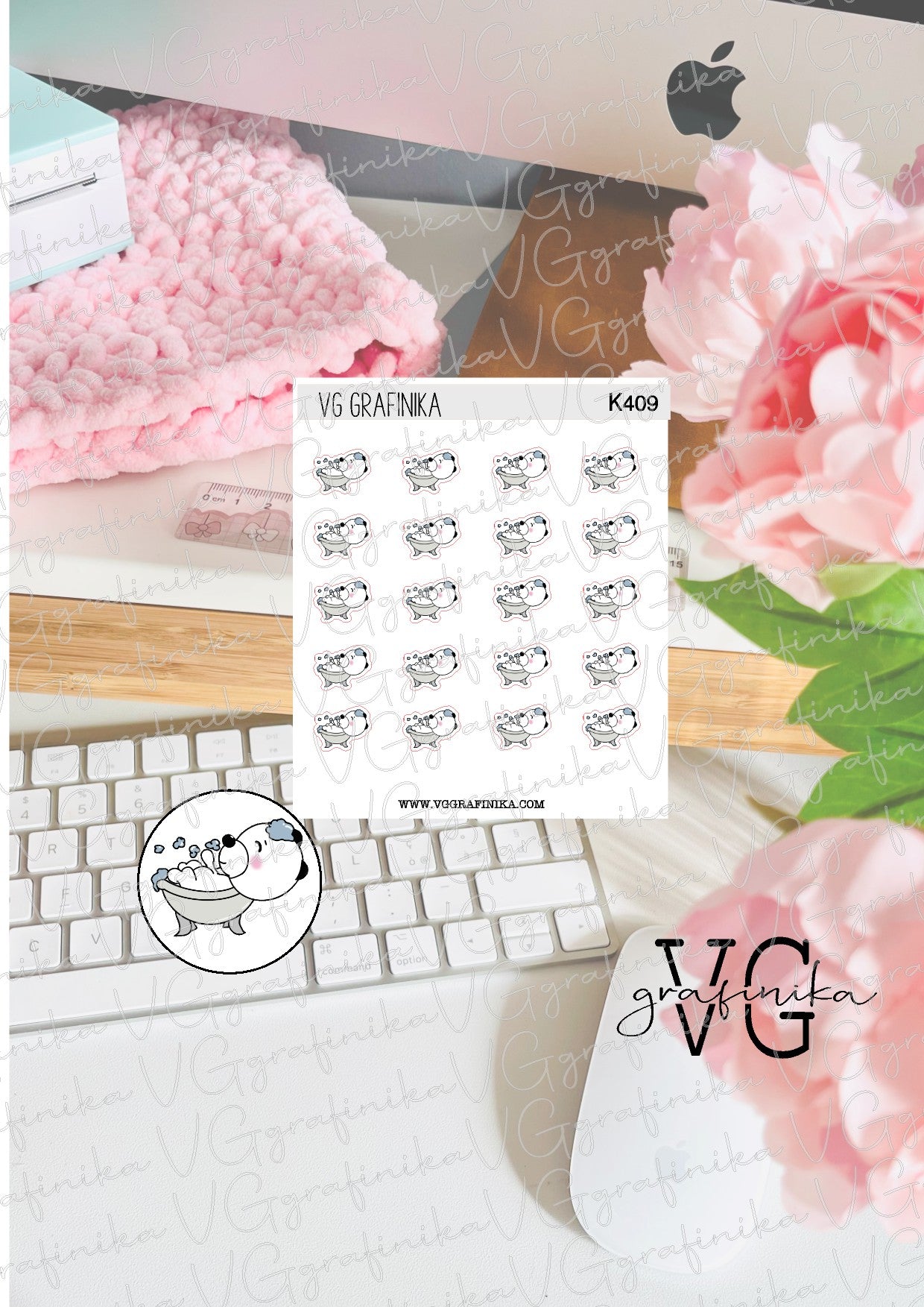 K 409 - Tato - selfcare - bagnetto - doccia -shower