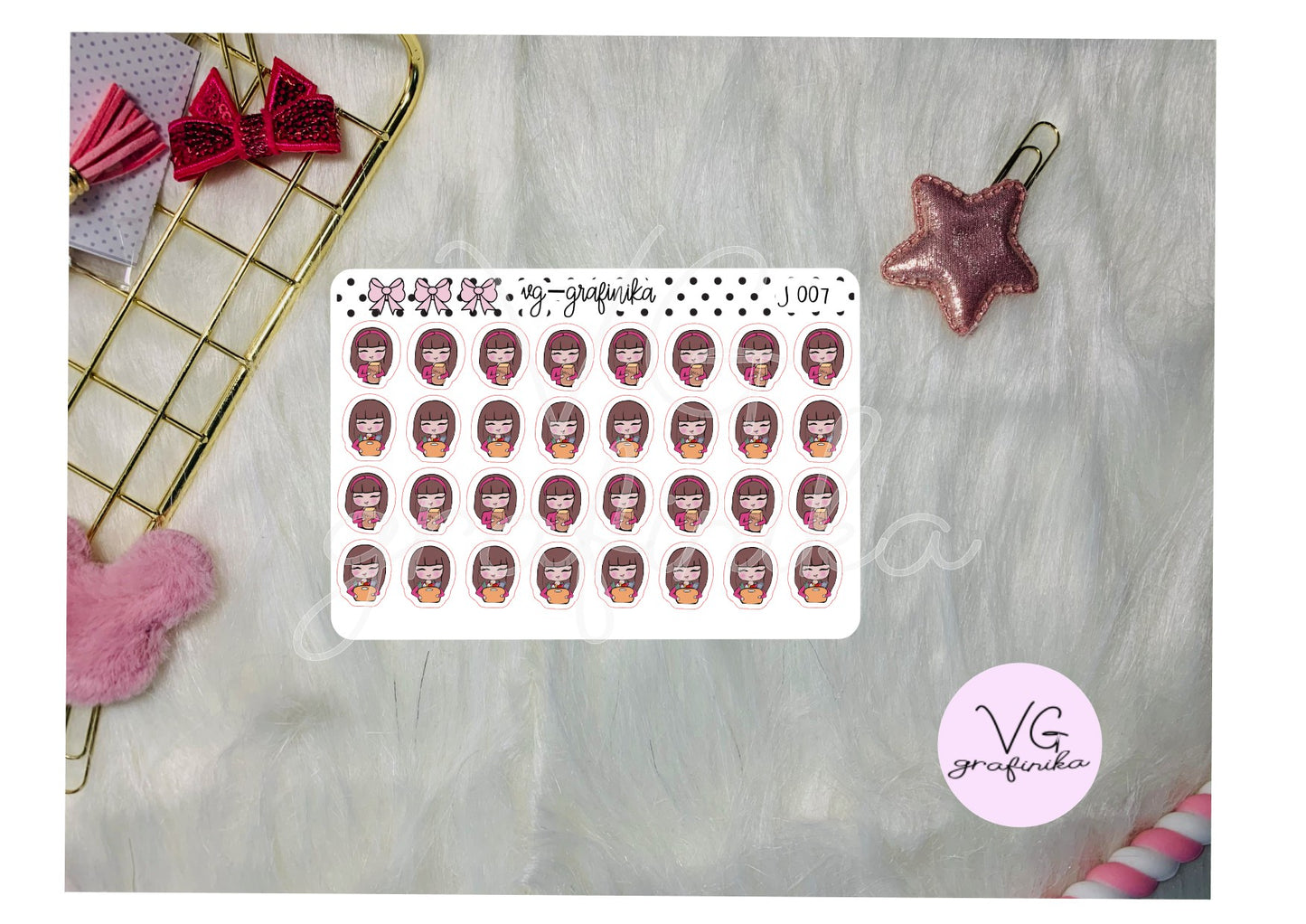 J-007 shopping grocieres with juliet