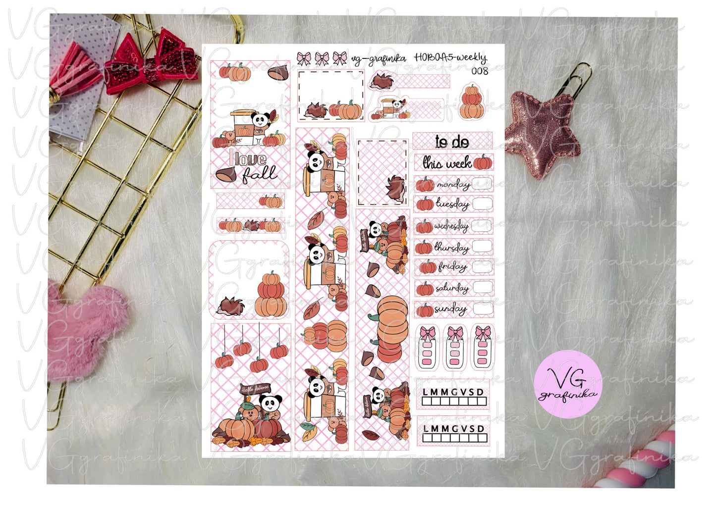 weekly kit cousin 08 - love fall