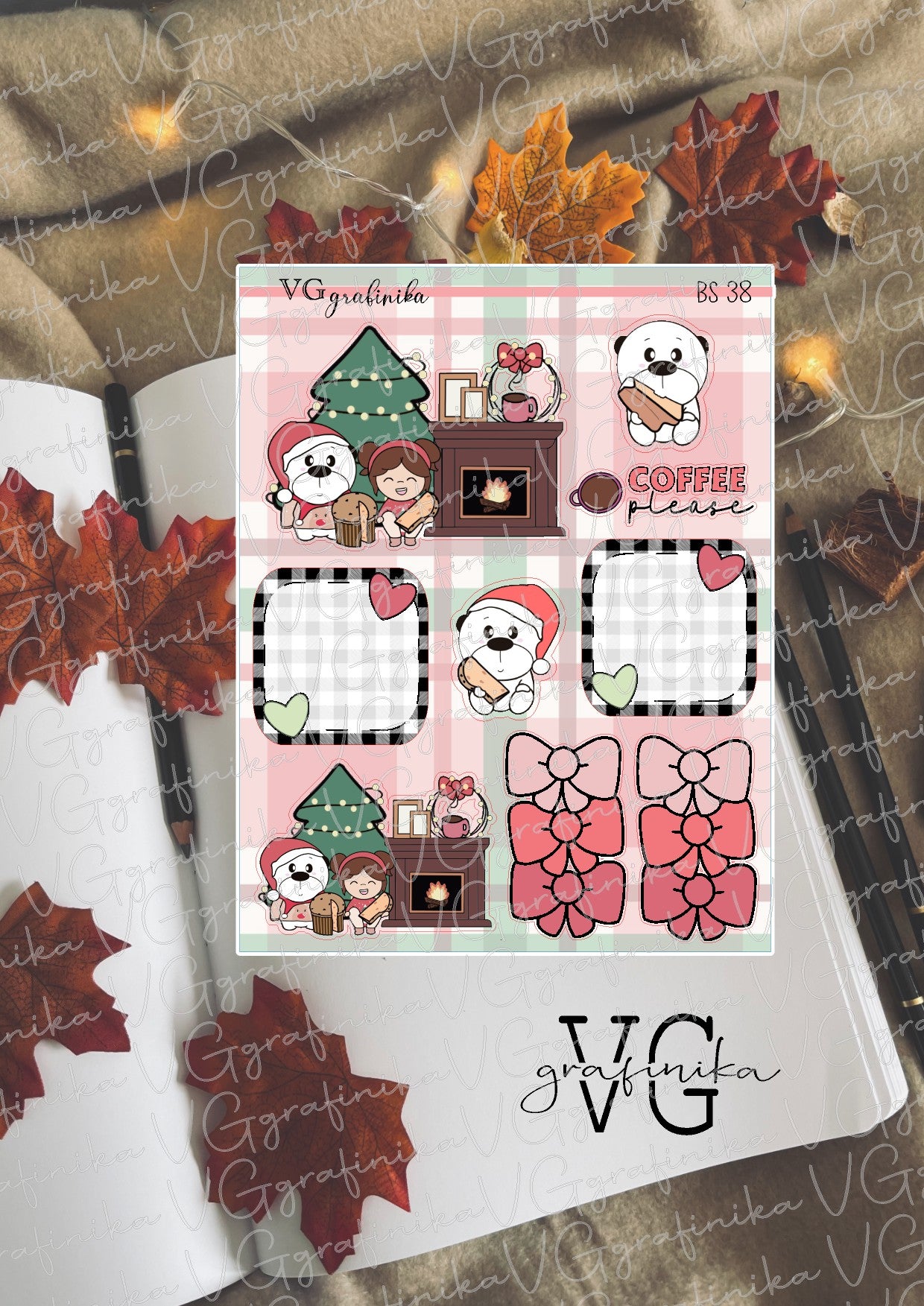 BS38 - BIG STICKERS TATO - Christmas time 2