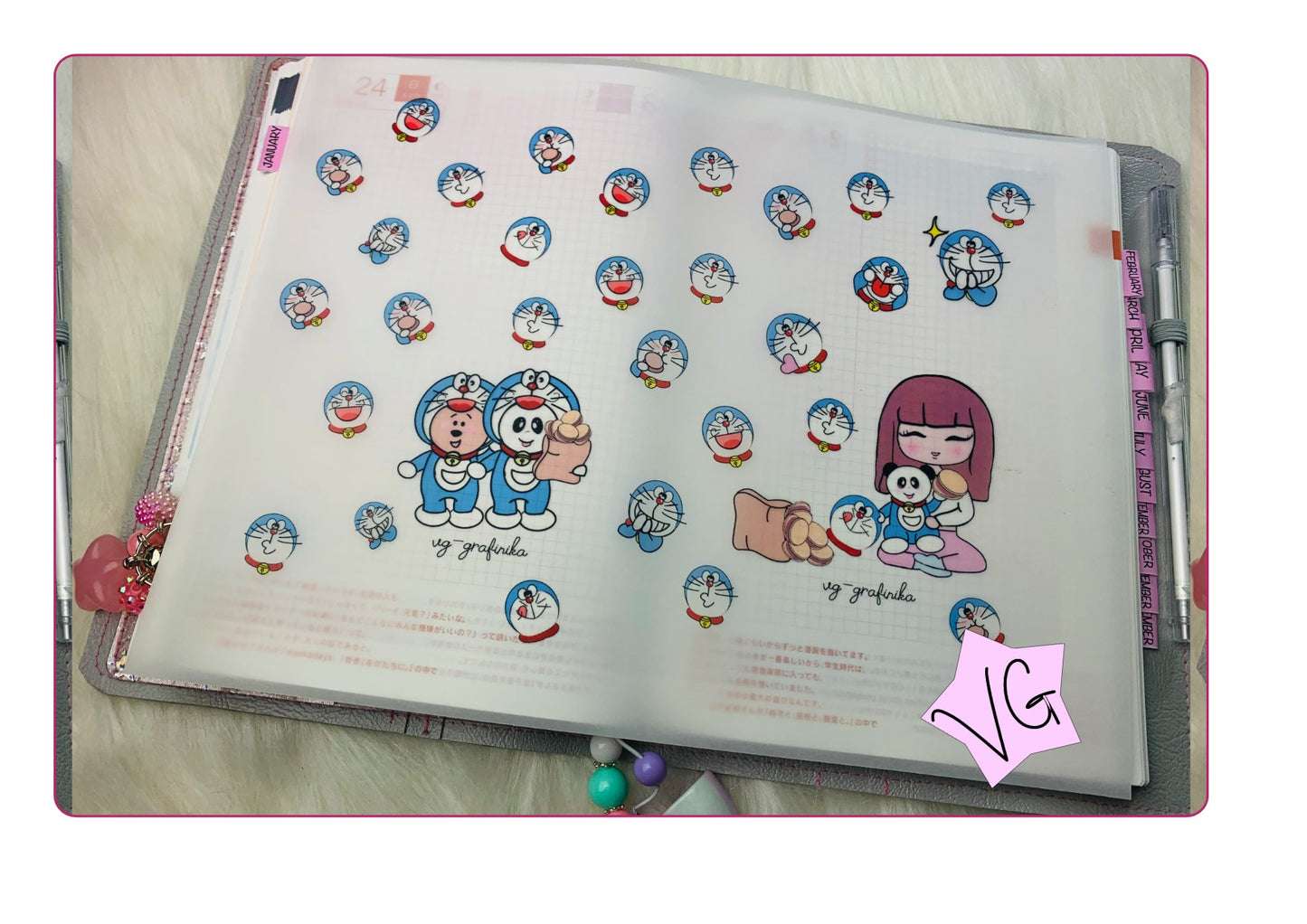 Vellum Doraemon Bamboo