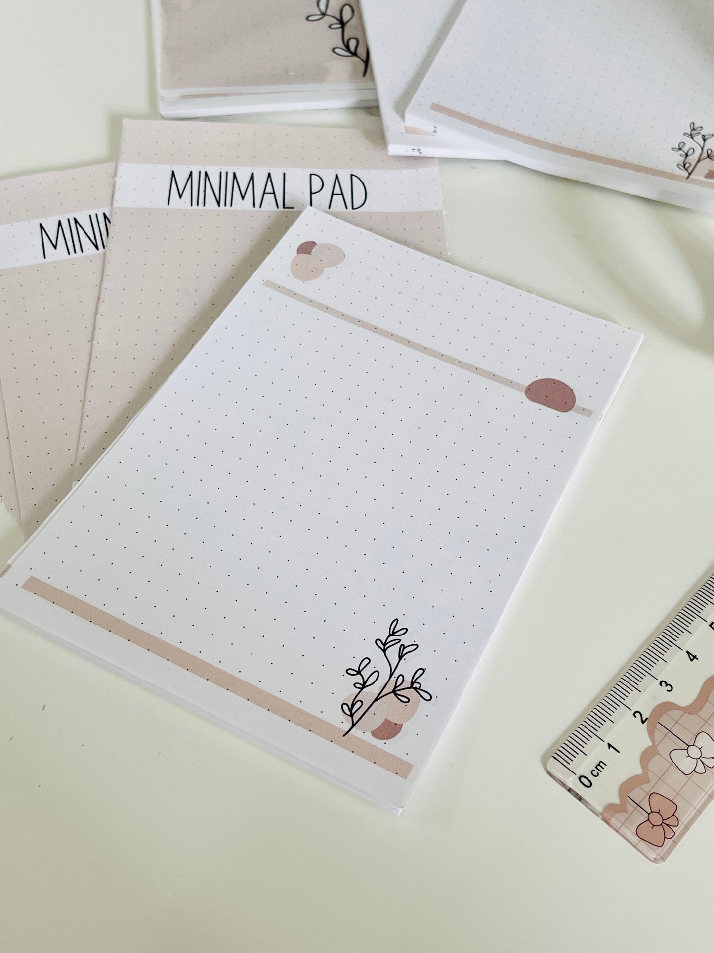 minimal memo pad - A6