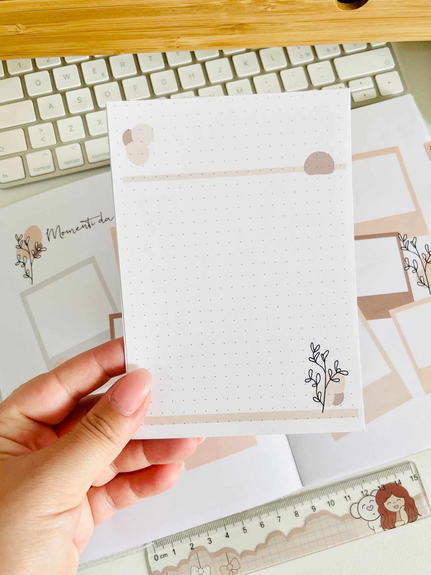 minimal memo pad - A6