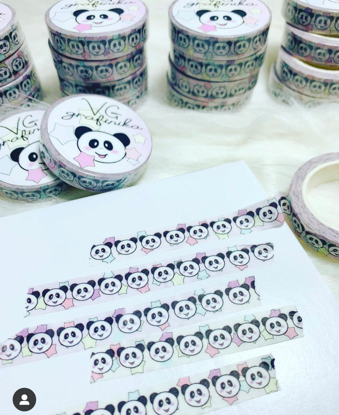 washi - Bamboo stars 10 mm x 10 mt