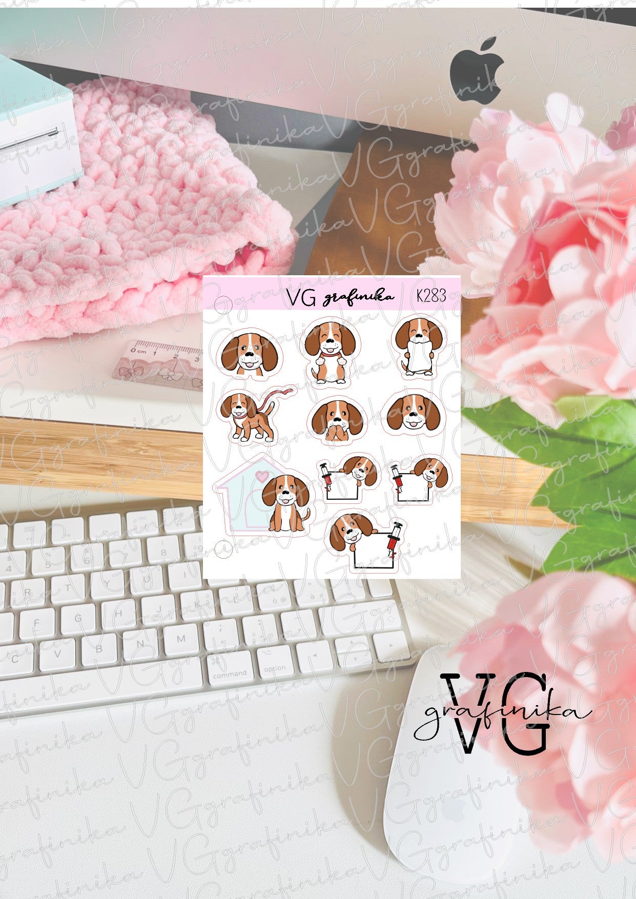 K283 Kico stickers mix