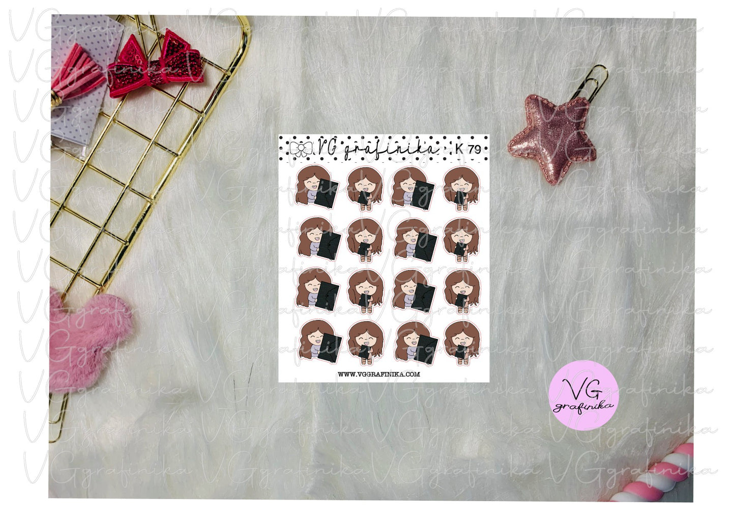 K 79 - vicky - love my planner