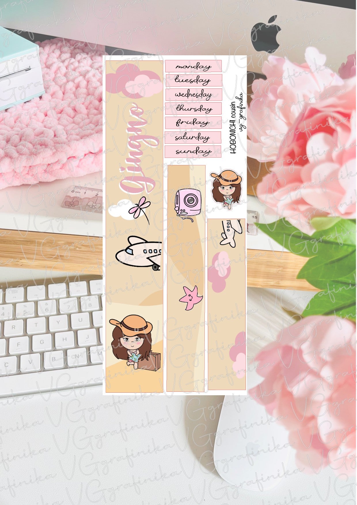 Hobonichi weeks / cousin - MENSILE GIUGNO