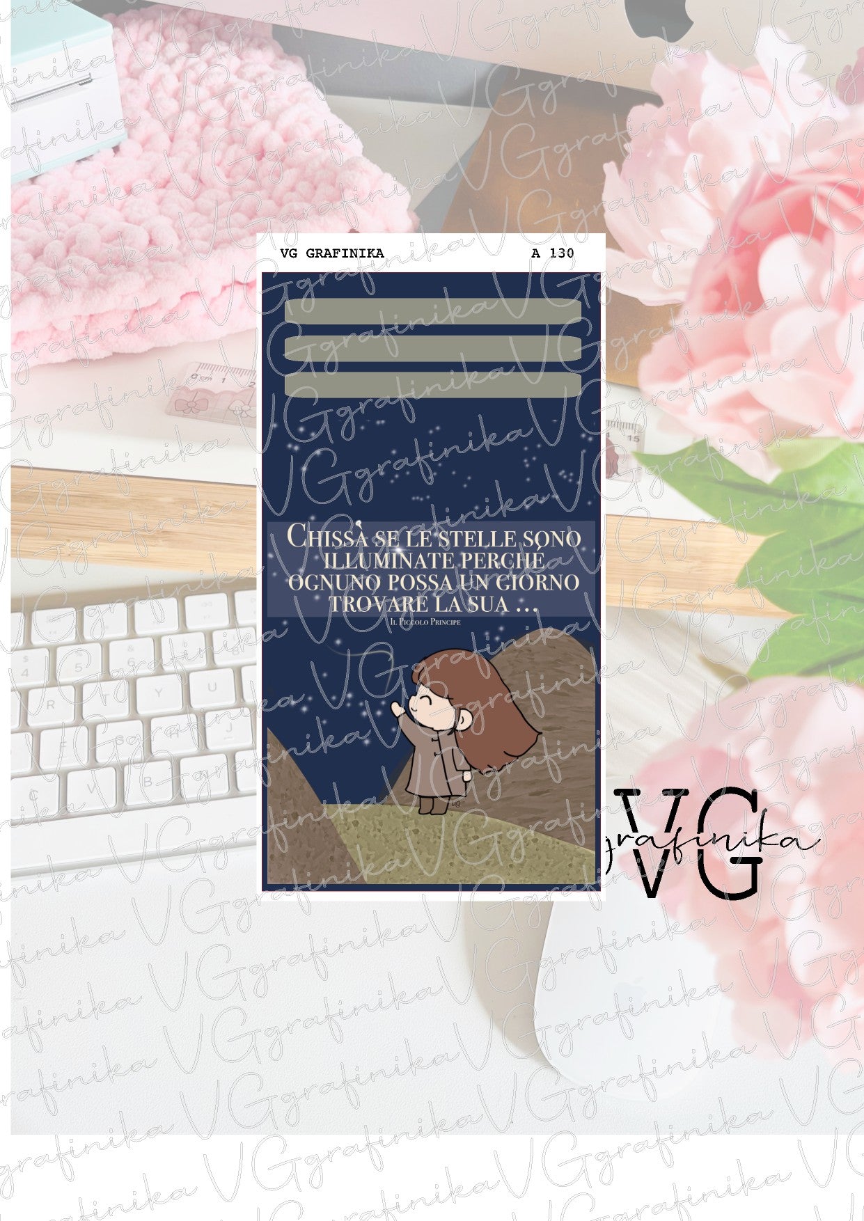 A 130 - decorazione per hobonichi weeks