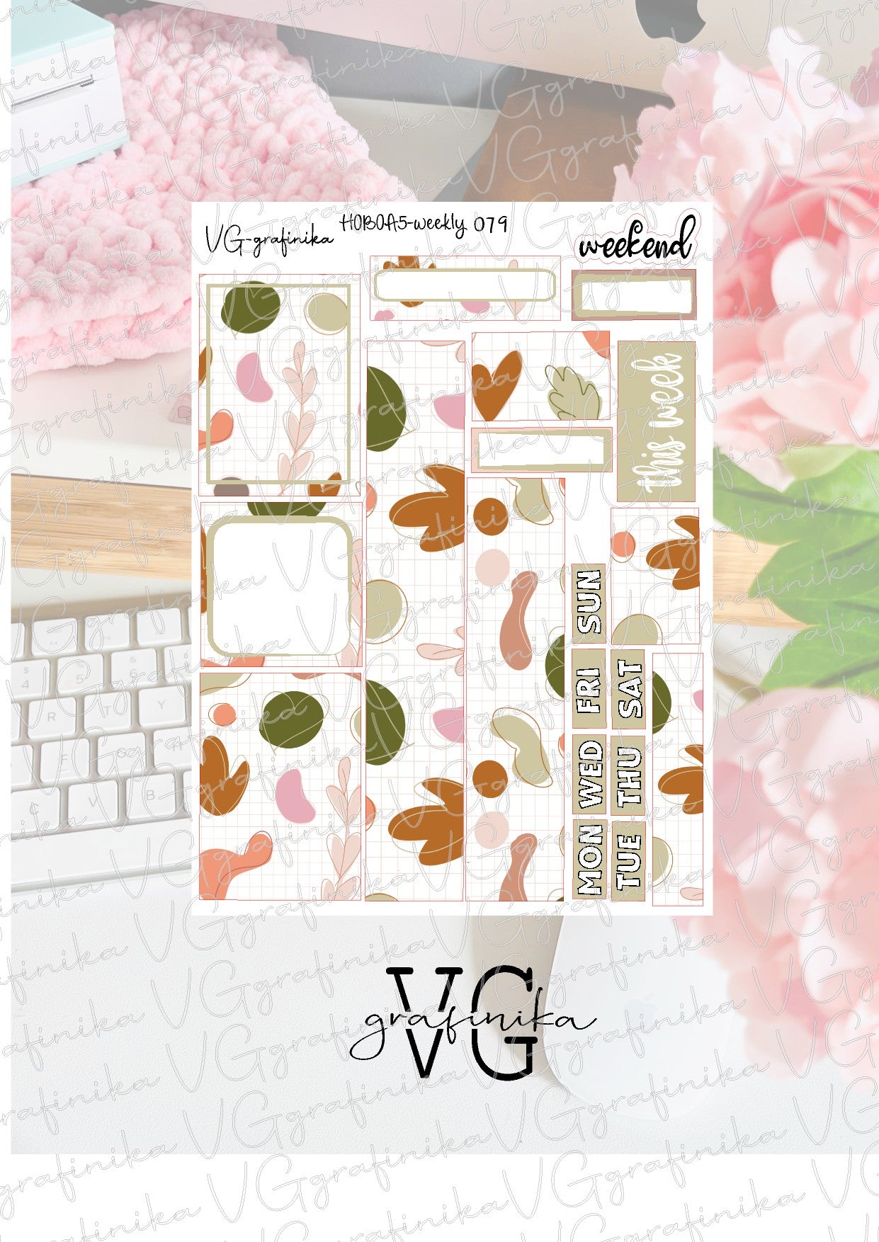 hobonichi cousin - autumn time