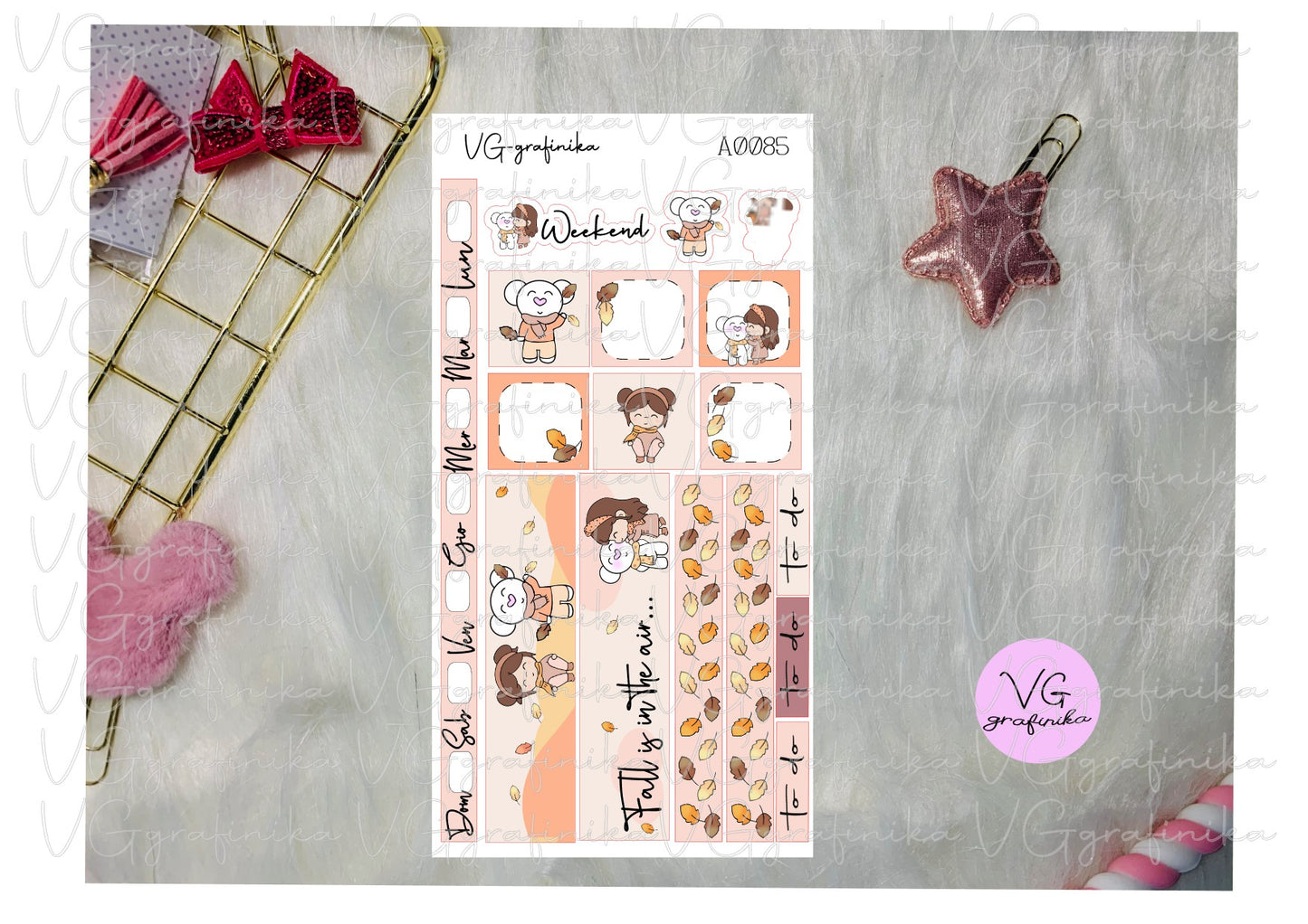hobonichi weeks A0085 - fall is in the air