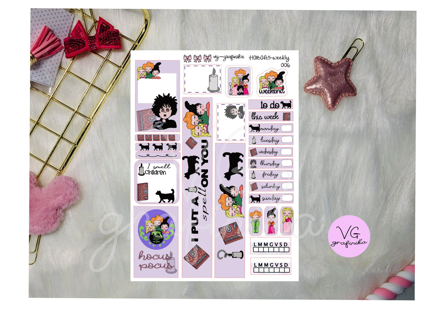 weekly kit cousin - hocus pocus