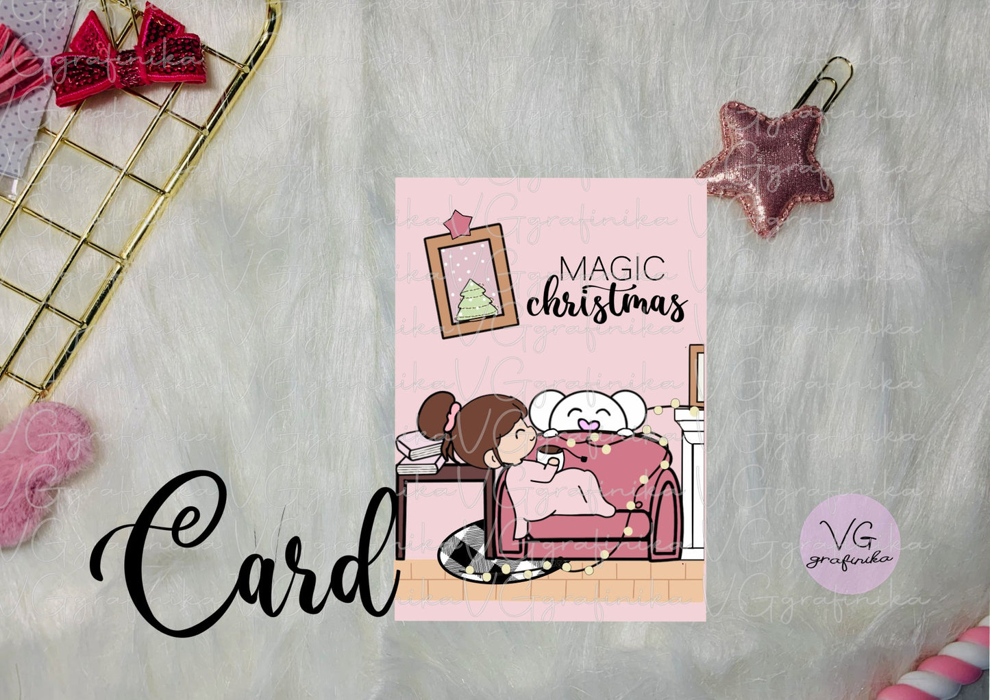 card2 - magic Christmas