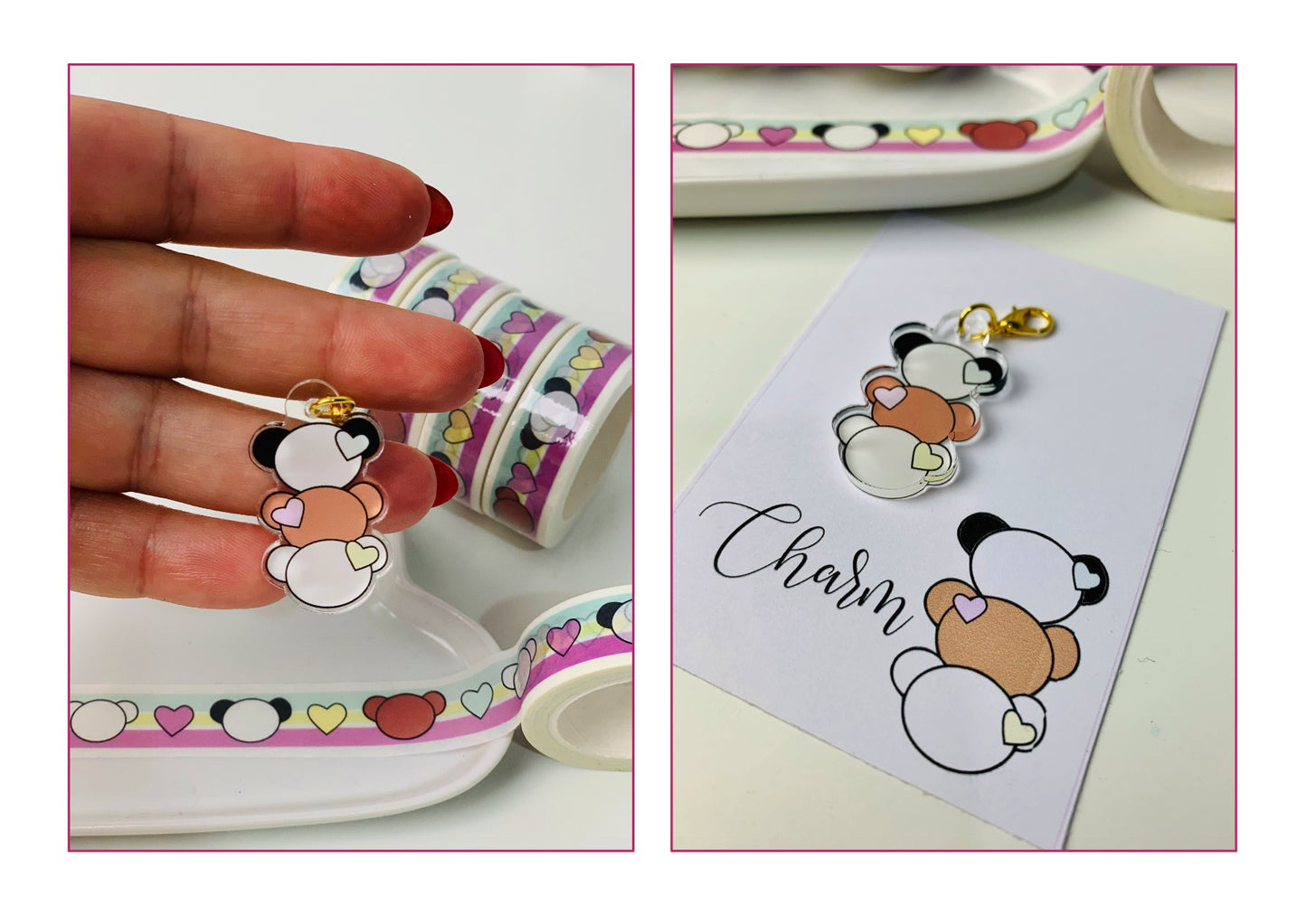 charms Capocce pastellose