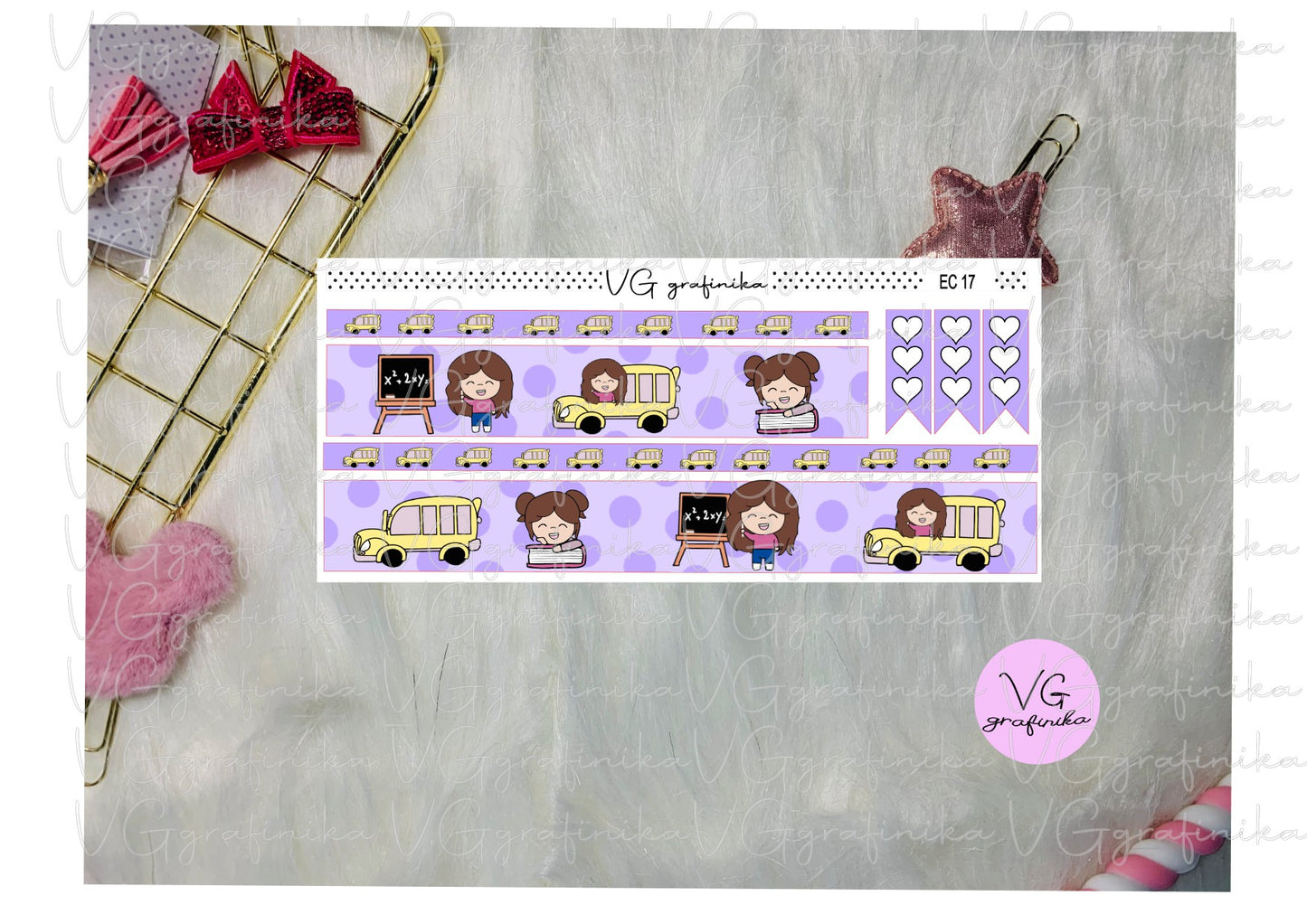 ERIN CONDREN - vicky backtoschool lilla