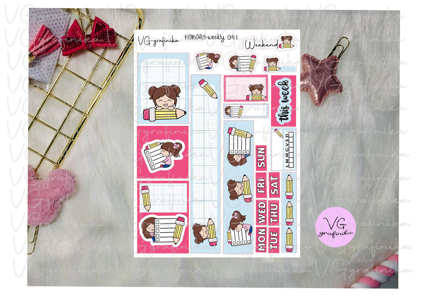 hobo A5 41 - Vicky back to school