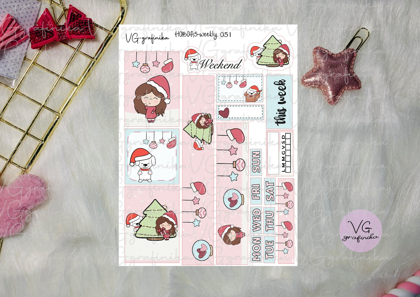 hobocousin051 - pink Christmas