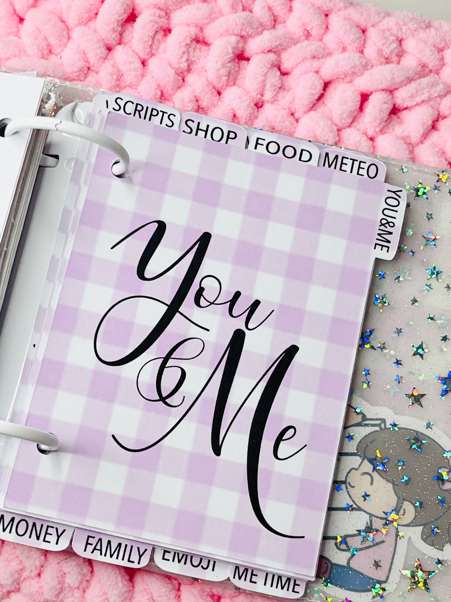Set di 4 divisori per mini planner Nila