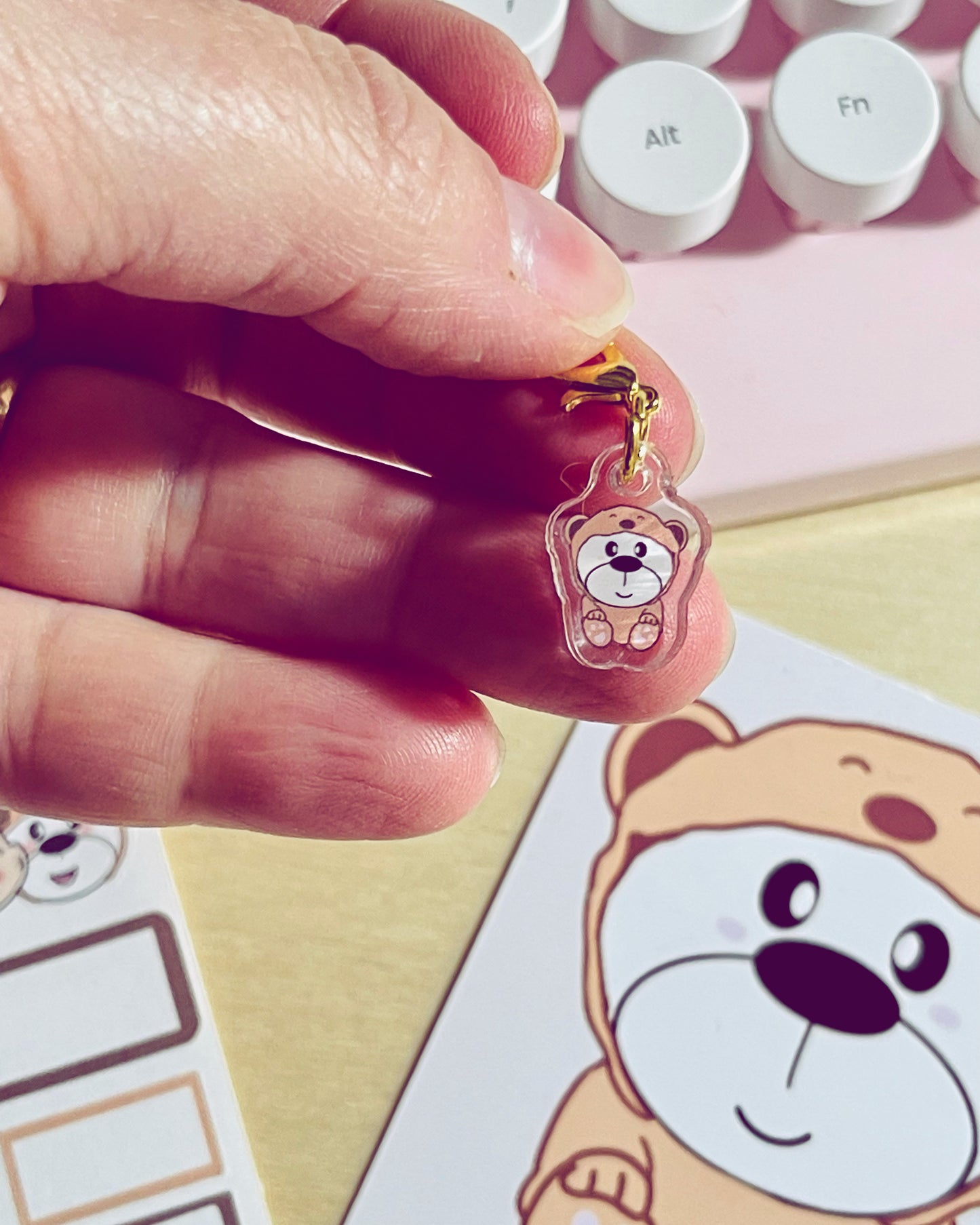 Tato bear - mini charm