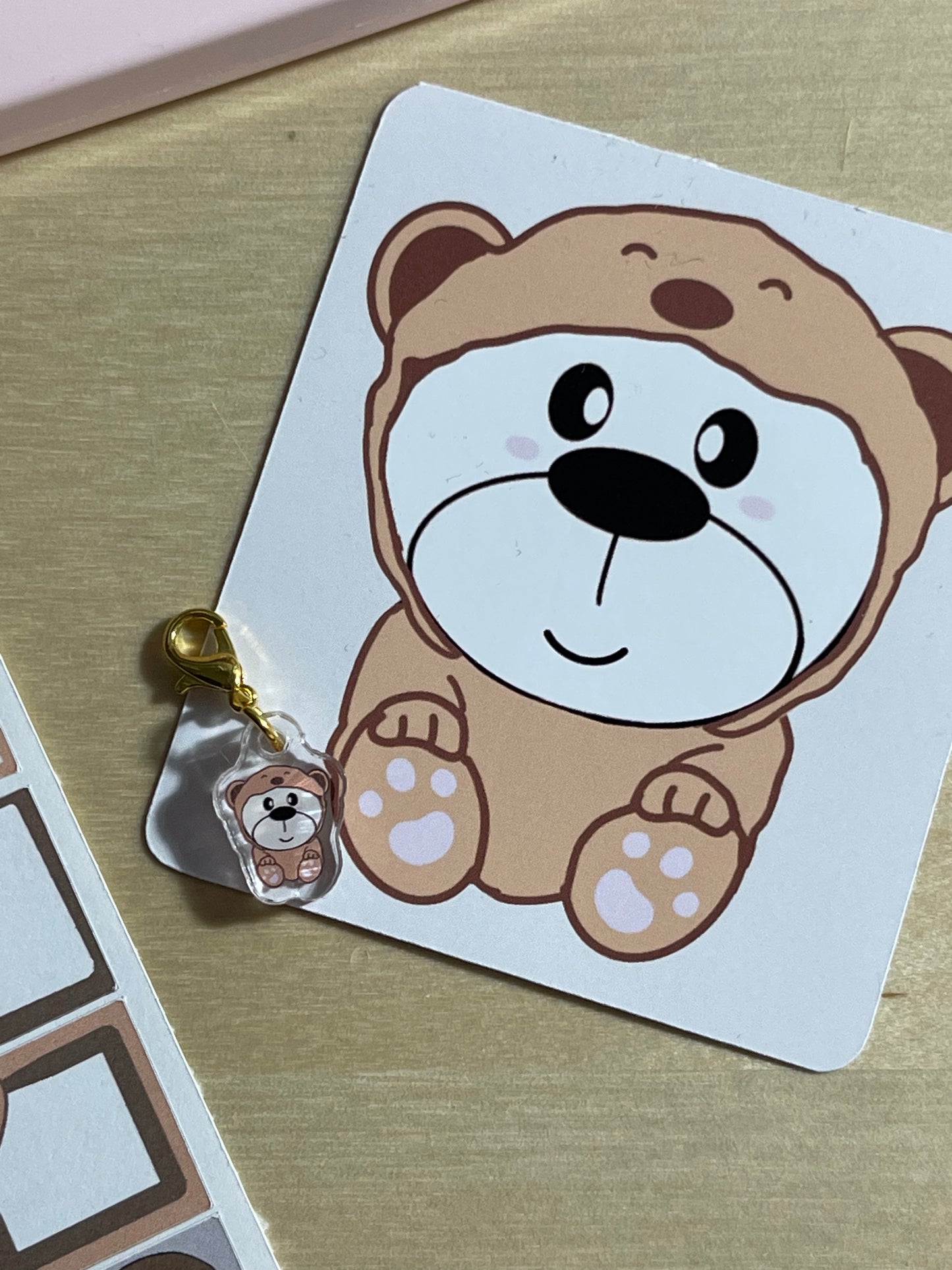Tato bear - mini charm