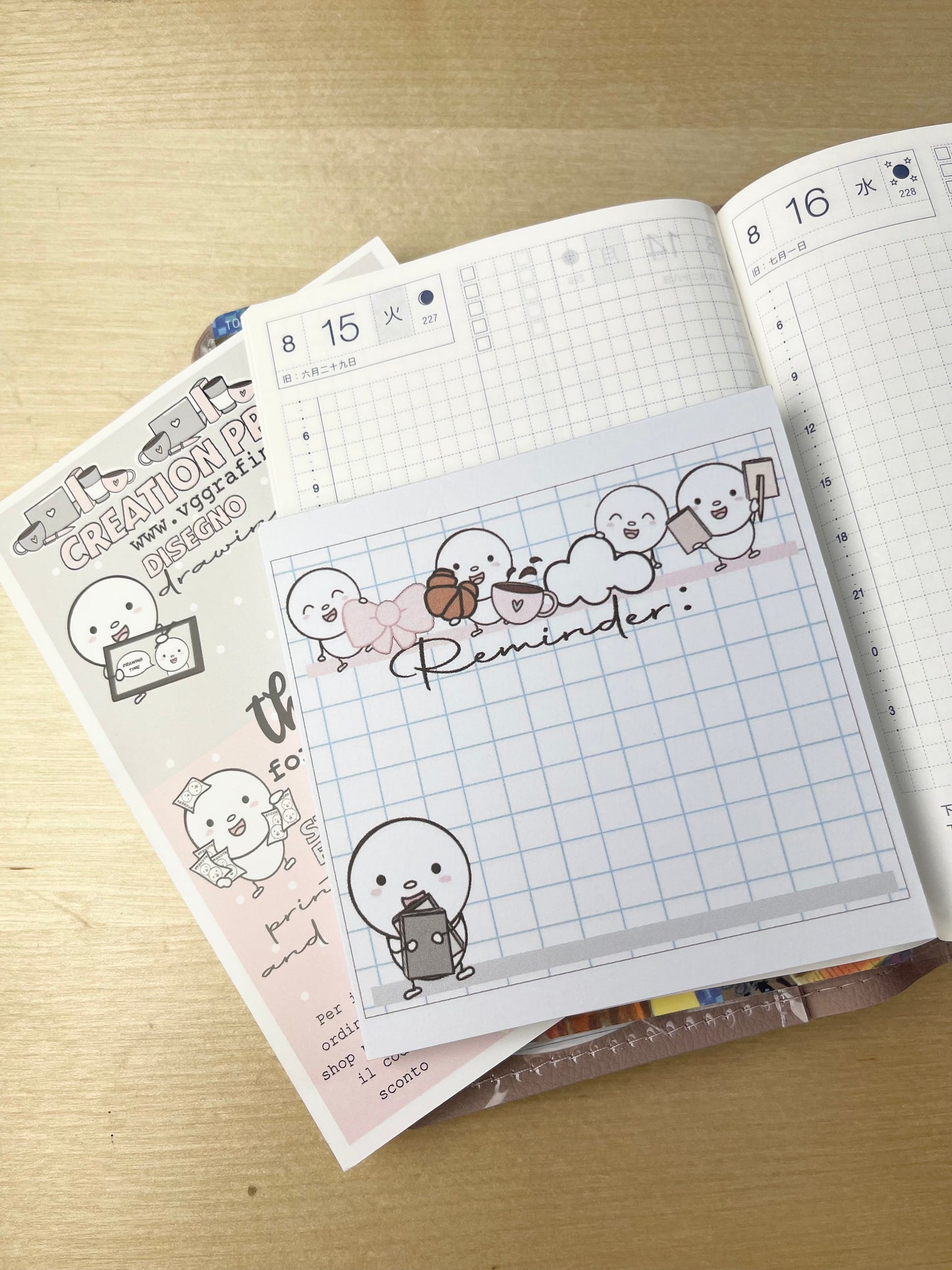 Note pad - Reminder with Niko