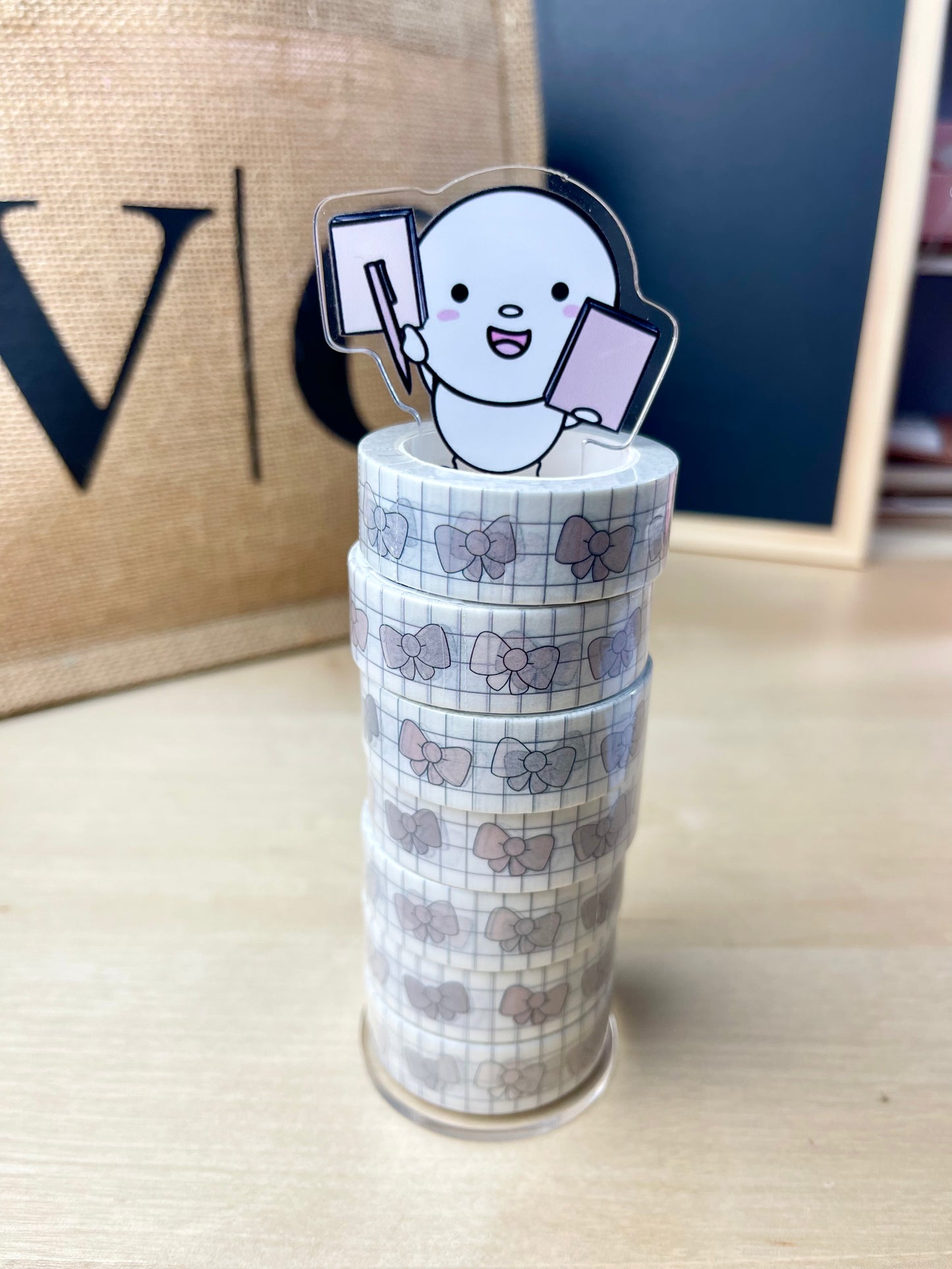 Washi tower - porta washi da tavolo con Niko