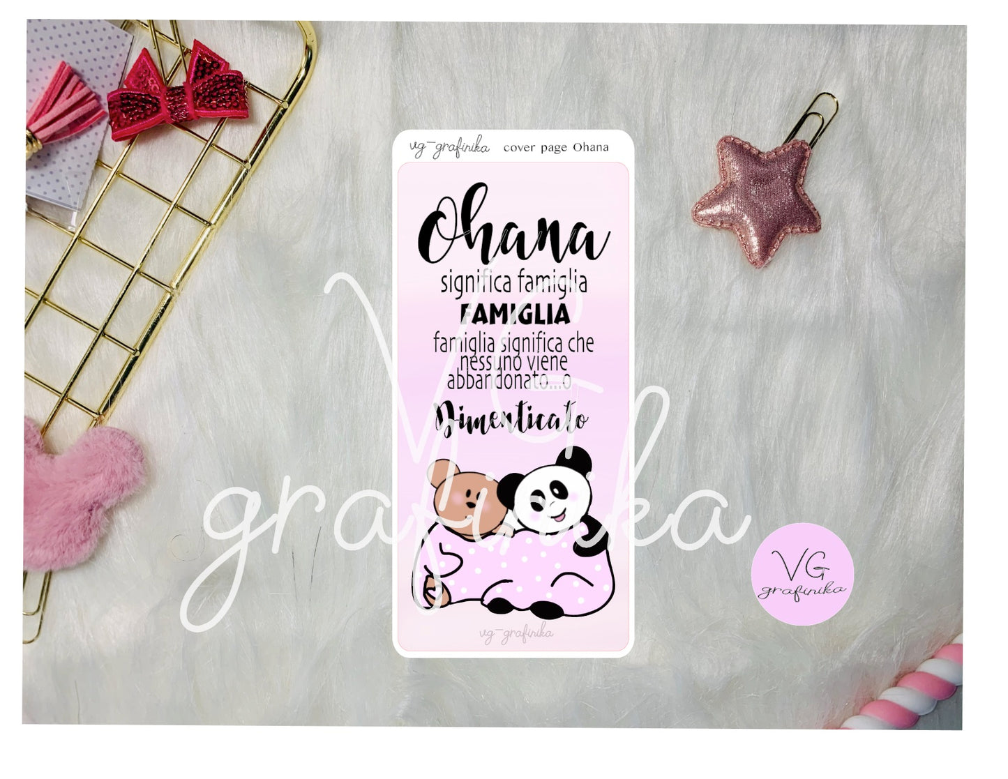 page for weeks - Ohana teddy and bamboo