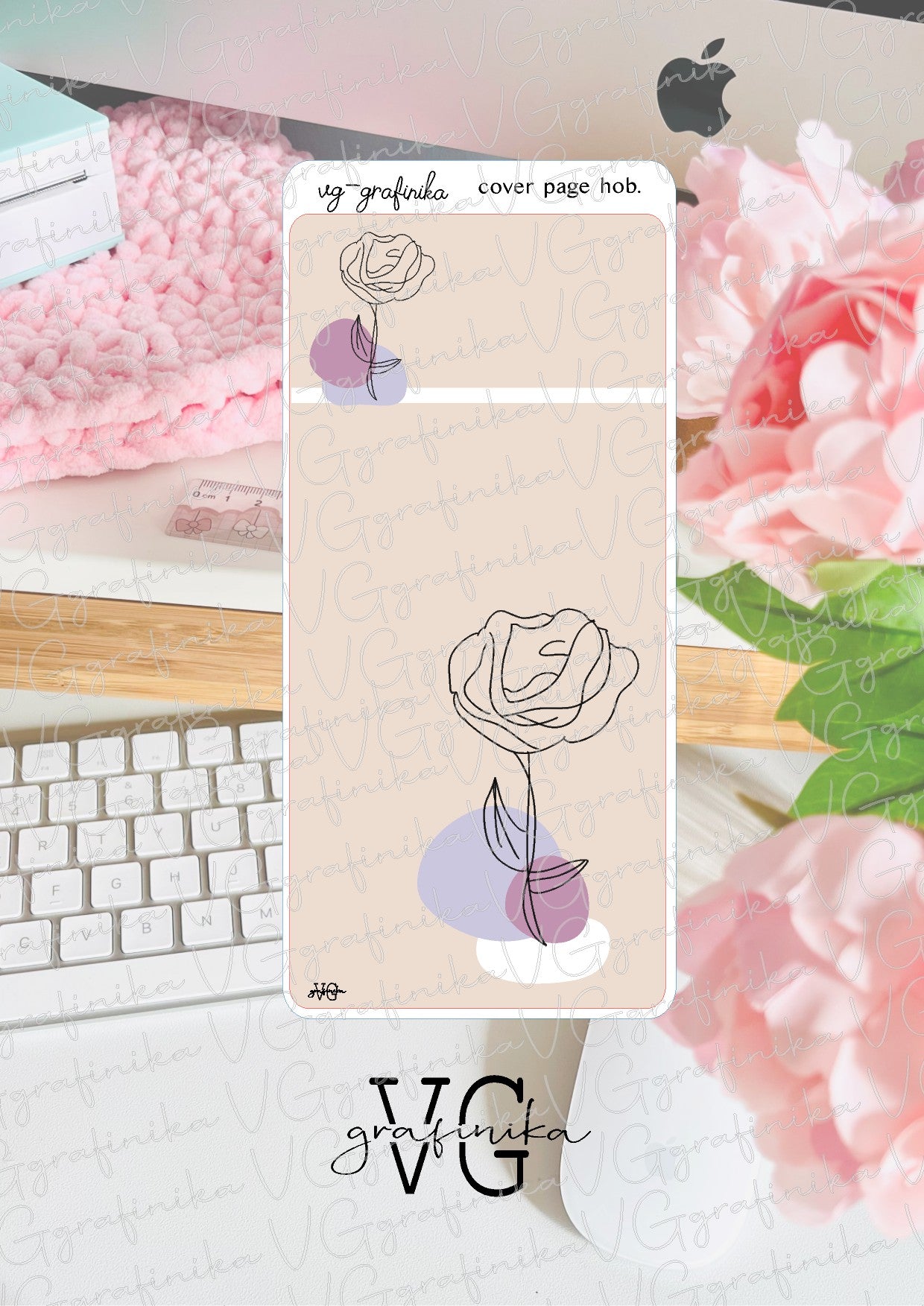 set up per hobonichi weeks - pagina iniziale minimal