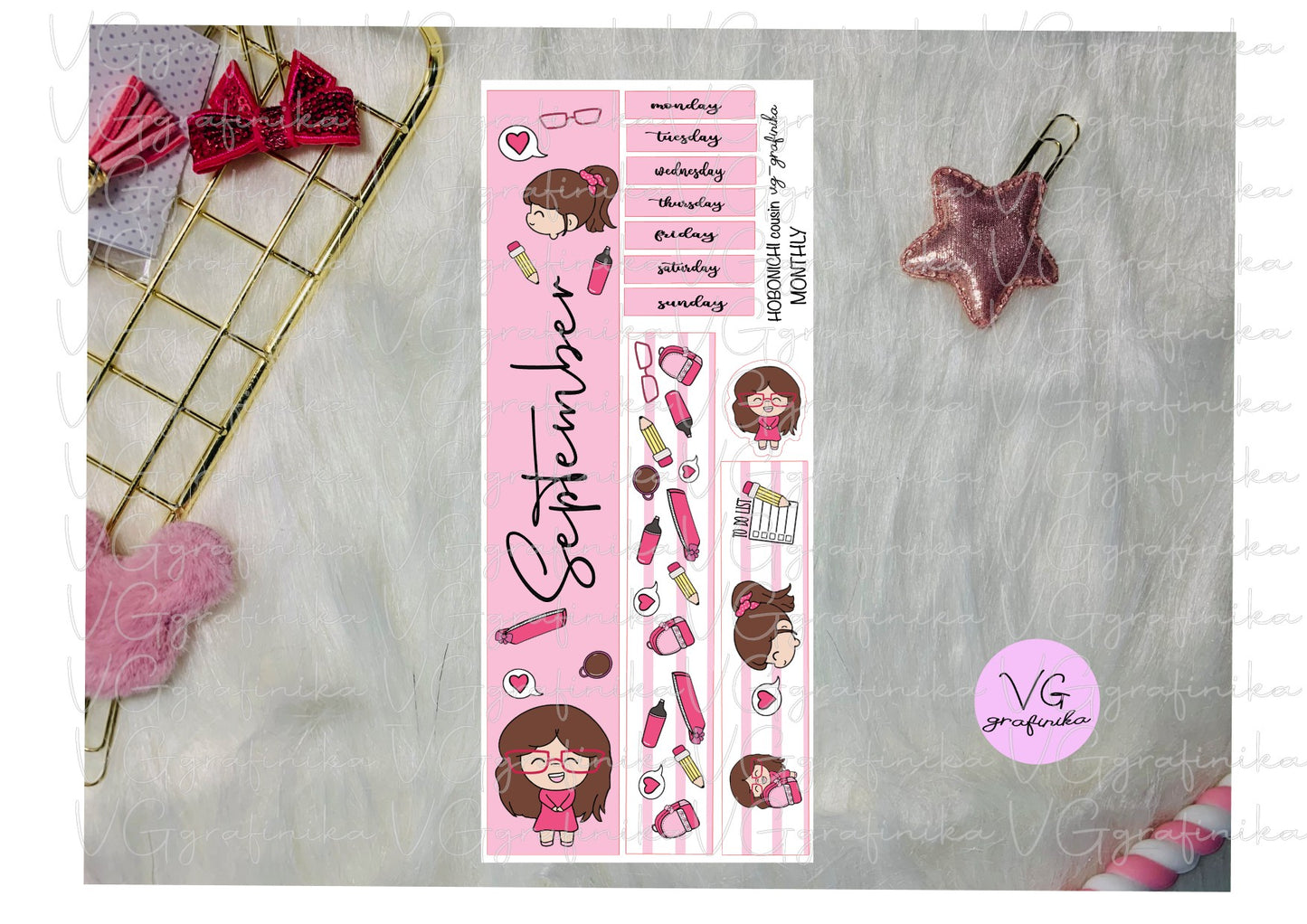 mensile settembre - Vicky back to school