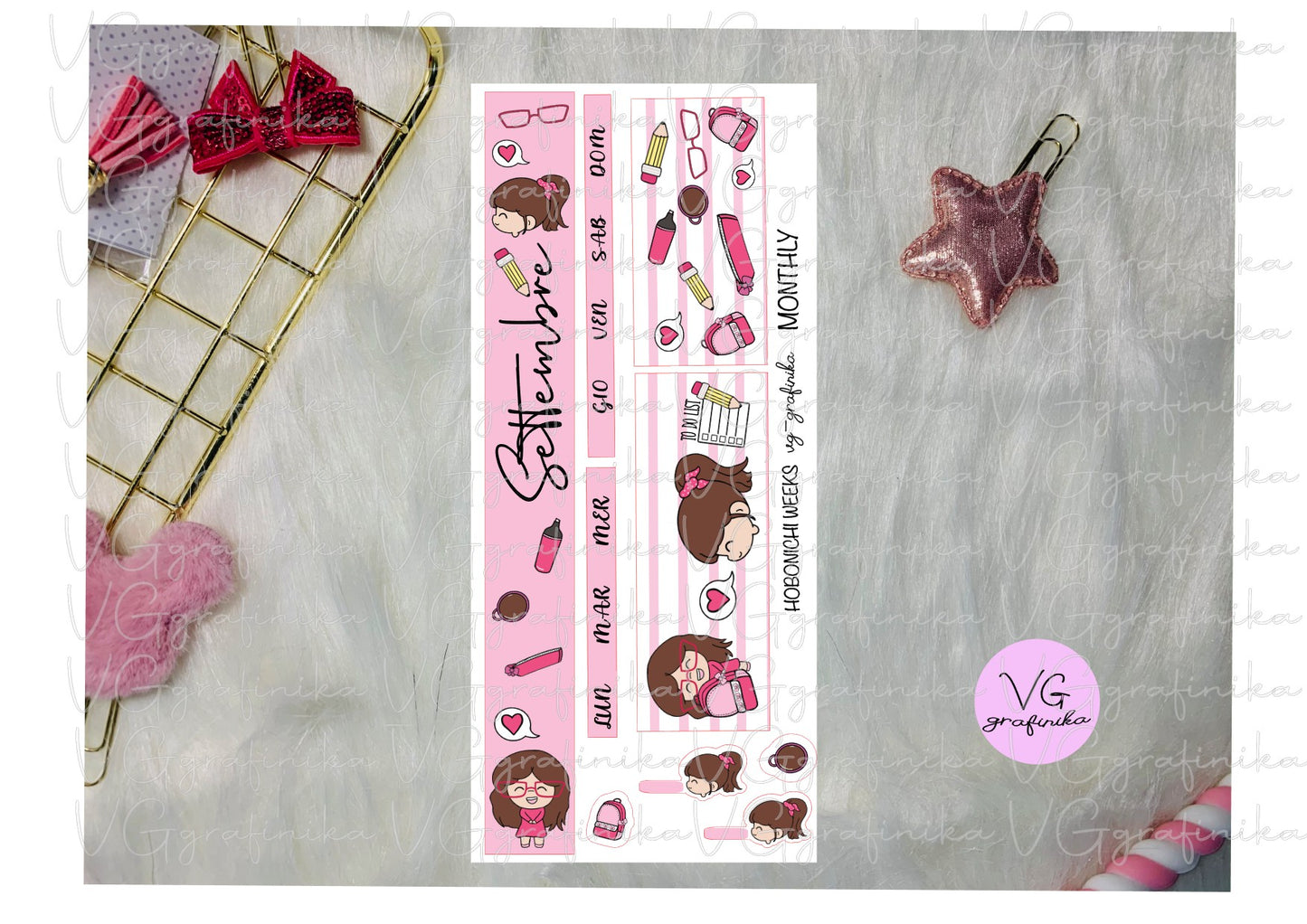 mensile settembre - Vicky back to school