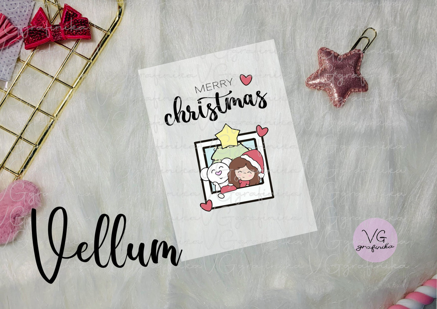 vellum2 - christmas polaroid