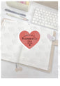 cuore adesivo - planner & co