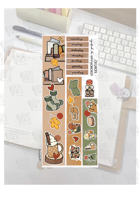 mensile fall - Pencil - hobonichi cousin _ A5