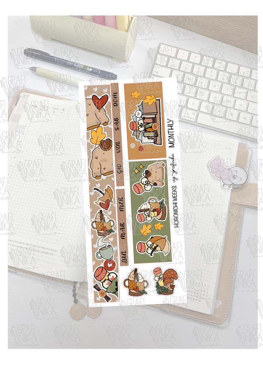 mensile hobonichi weeks - Fall _ pencil