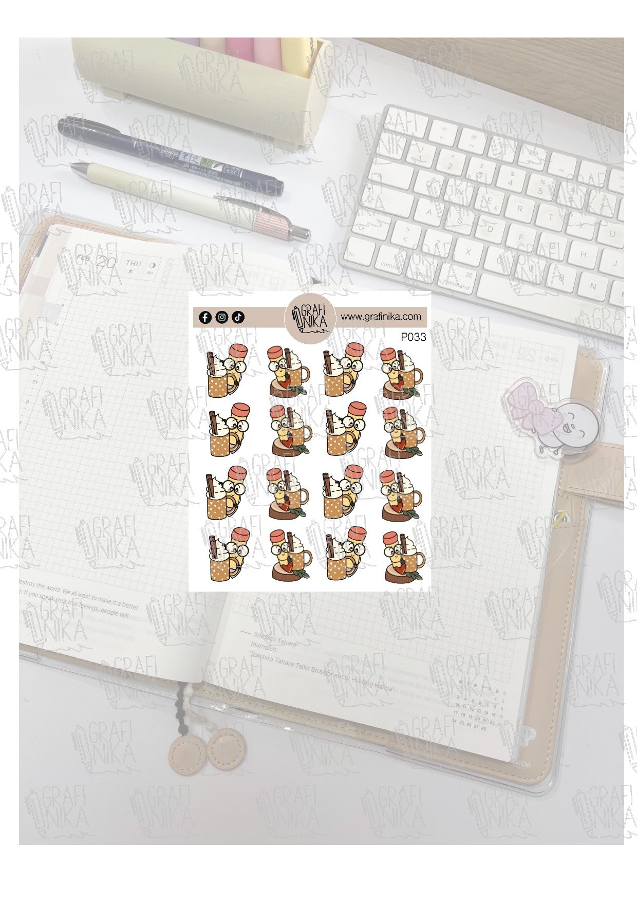 P33 _ sweet pencil _ tazza decorativa