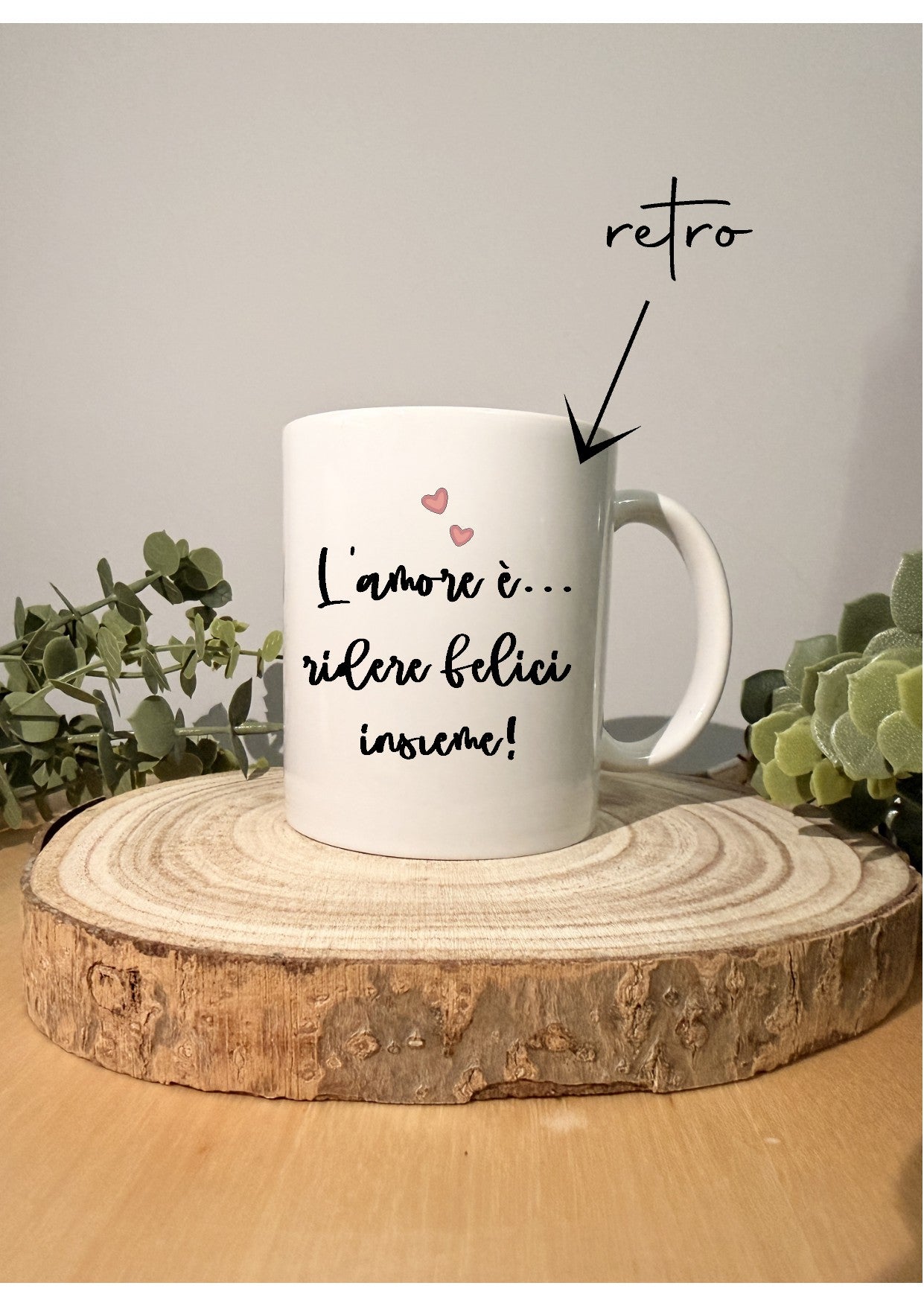 Tazza personalizzata - doppia stampa fronte e retro