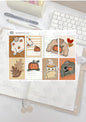 G 16 - box con illustrazioni autunnali - cozy time