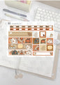 G 18 - kit settimanale per hobonichi weeks - cozy time - fall