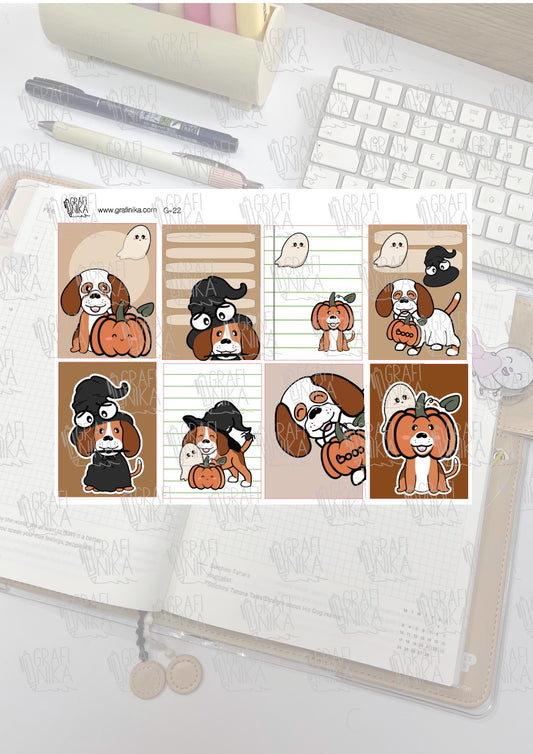 G22 - illustrazioni Halloween con Kico